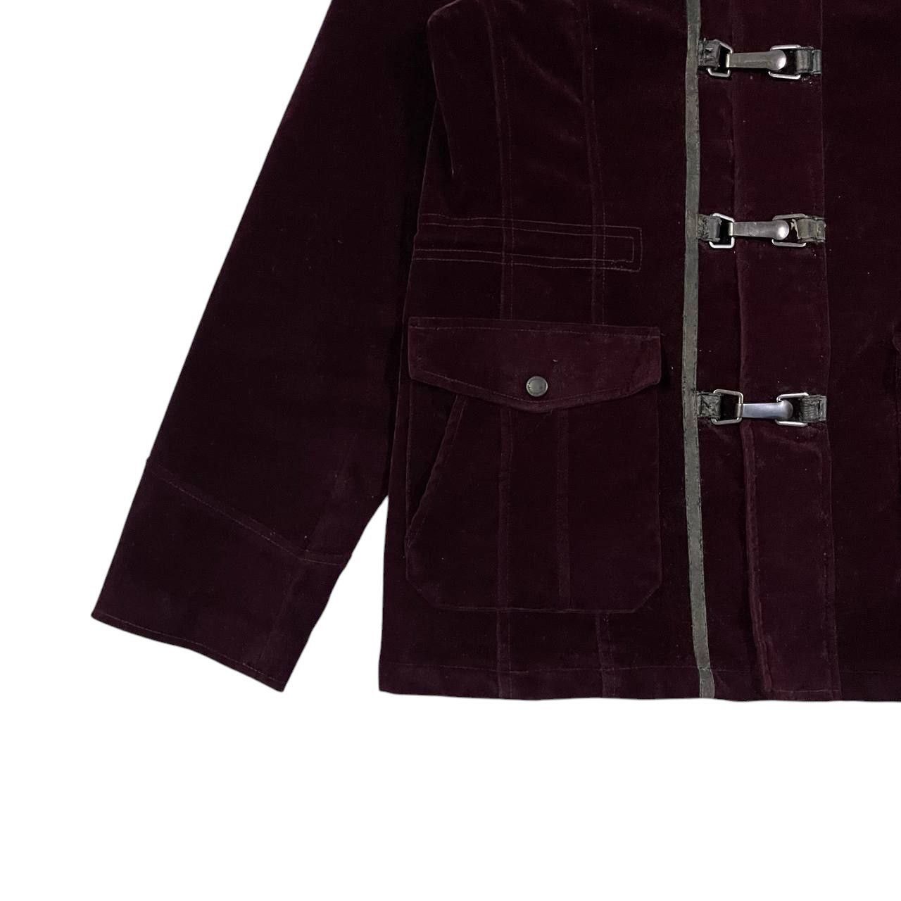 semanticdesign Semantic Design Fur Hooded Velvet Coat Size US L / EU 52-54 / 3 - 3 Thumbnail