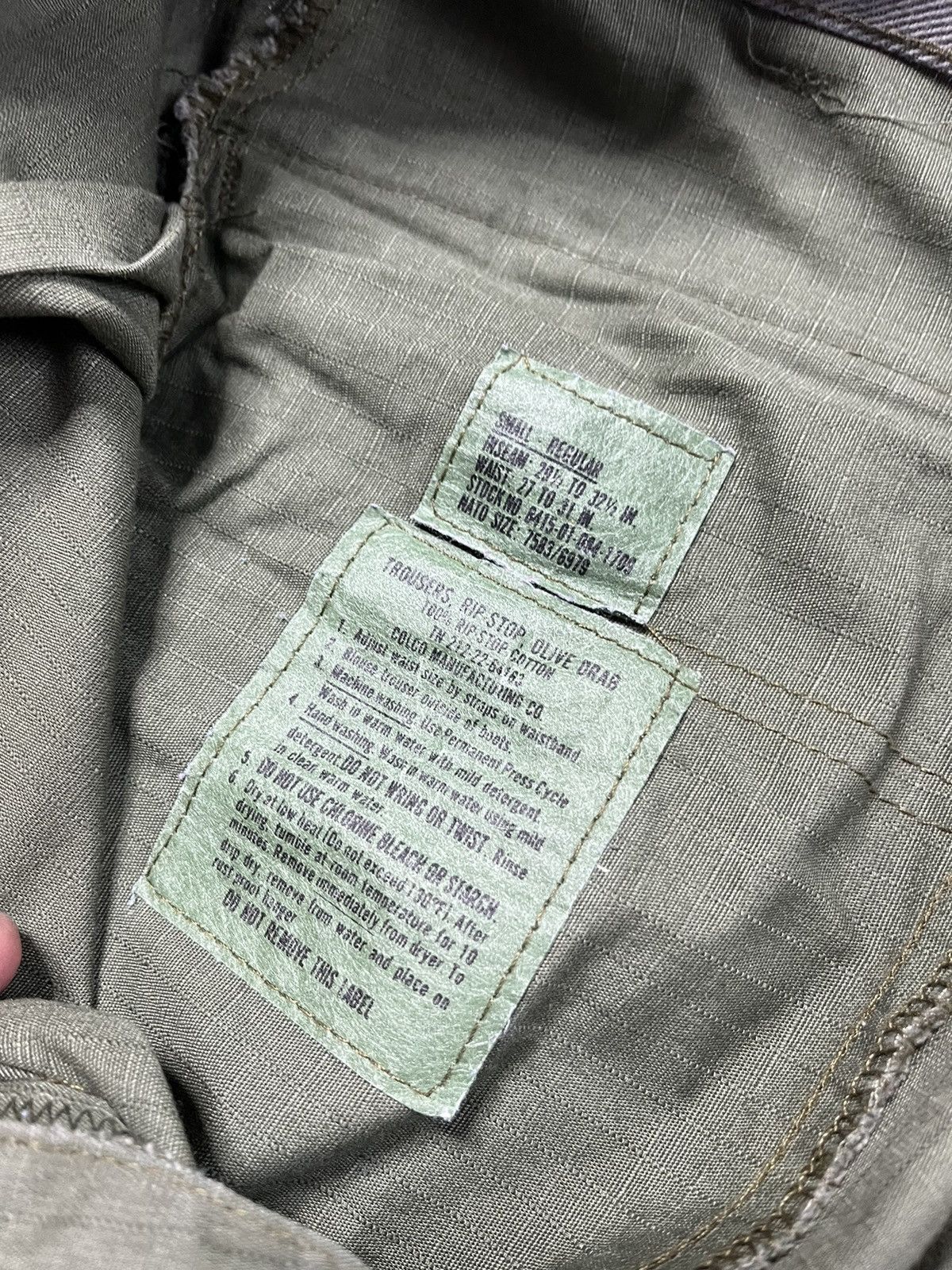 Other Vintage military trousers Rip stop cargo pants talon Size US 30 / EU 46 - 10 Thumbnail