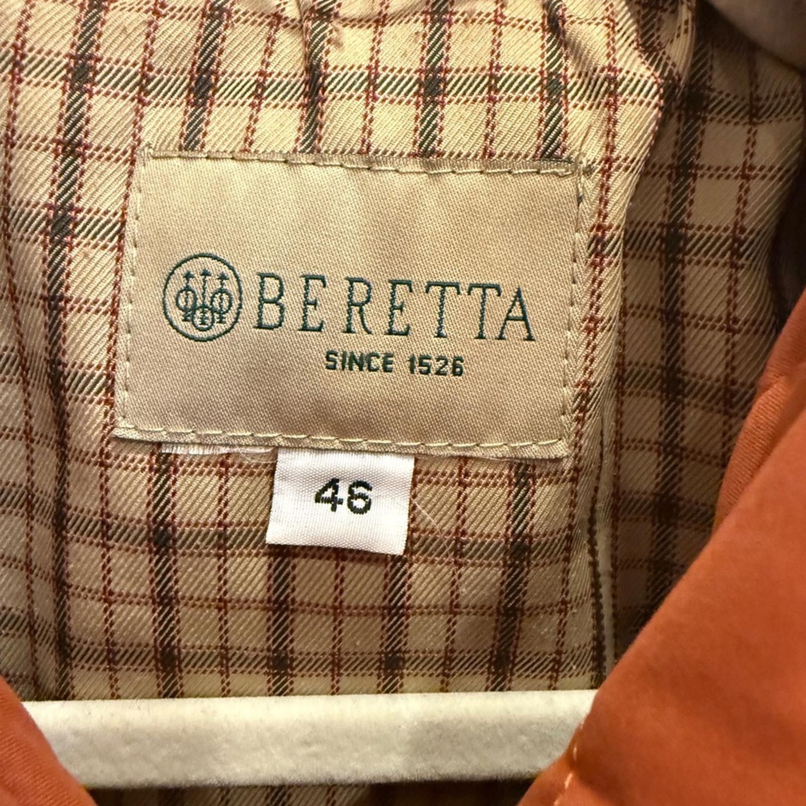 Beretta Beretta Women's Vintage Quilted Chore Coat Burnt Orange Sz L Size L / US 10 / IT 46 - 5 Thumbnail