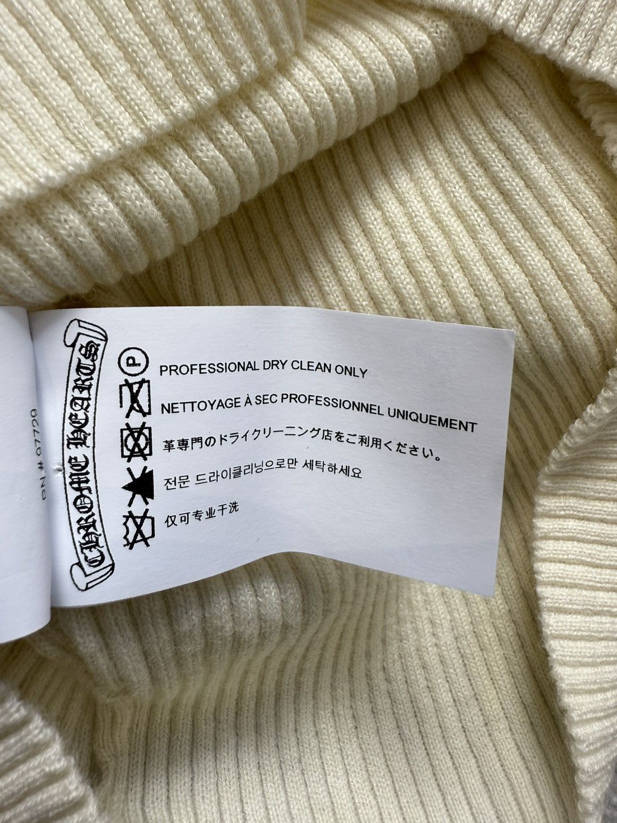 Chrome Hearts Chrome Hearts Cashmere Cross Patches Silver Sweater Size M / US 6-8 / IT 42-44 - 6 Thumbnail