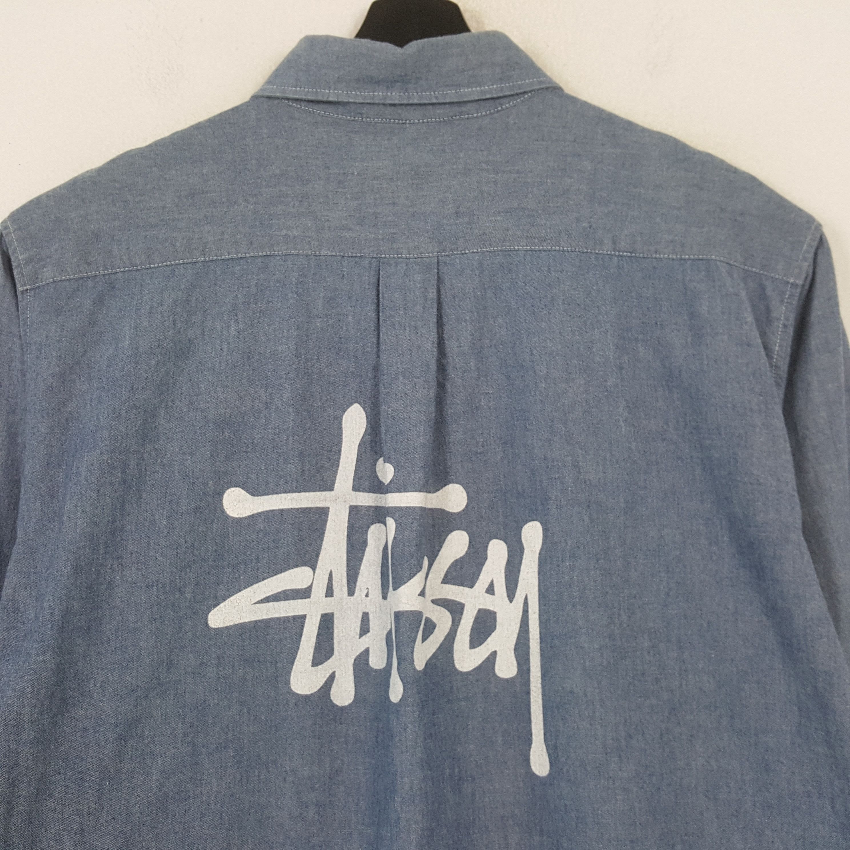 Stussy STUSSY Streetwear Casual Style Custom Art Shirt C294N24 Size US XL / EU 56 / 4 - 2 Thumbnail