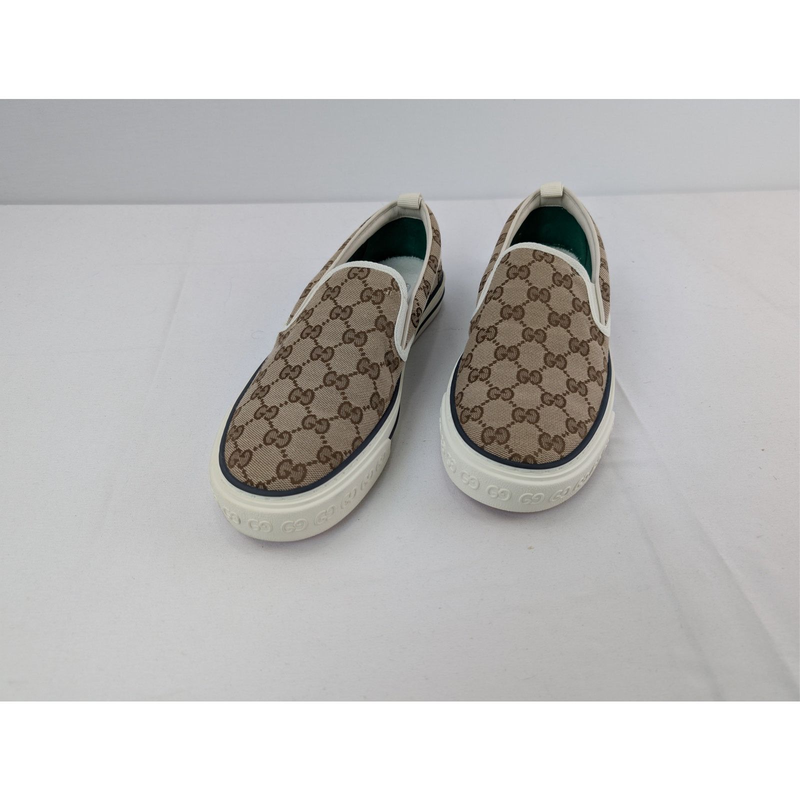 Gucci o1rshd1 Q:2 / Tennis 1977 Slip-On Sneakers in Beige Size US 12 / EU 45 - 8 Thumbnail