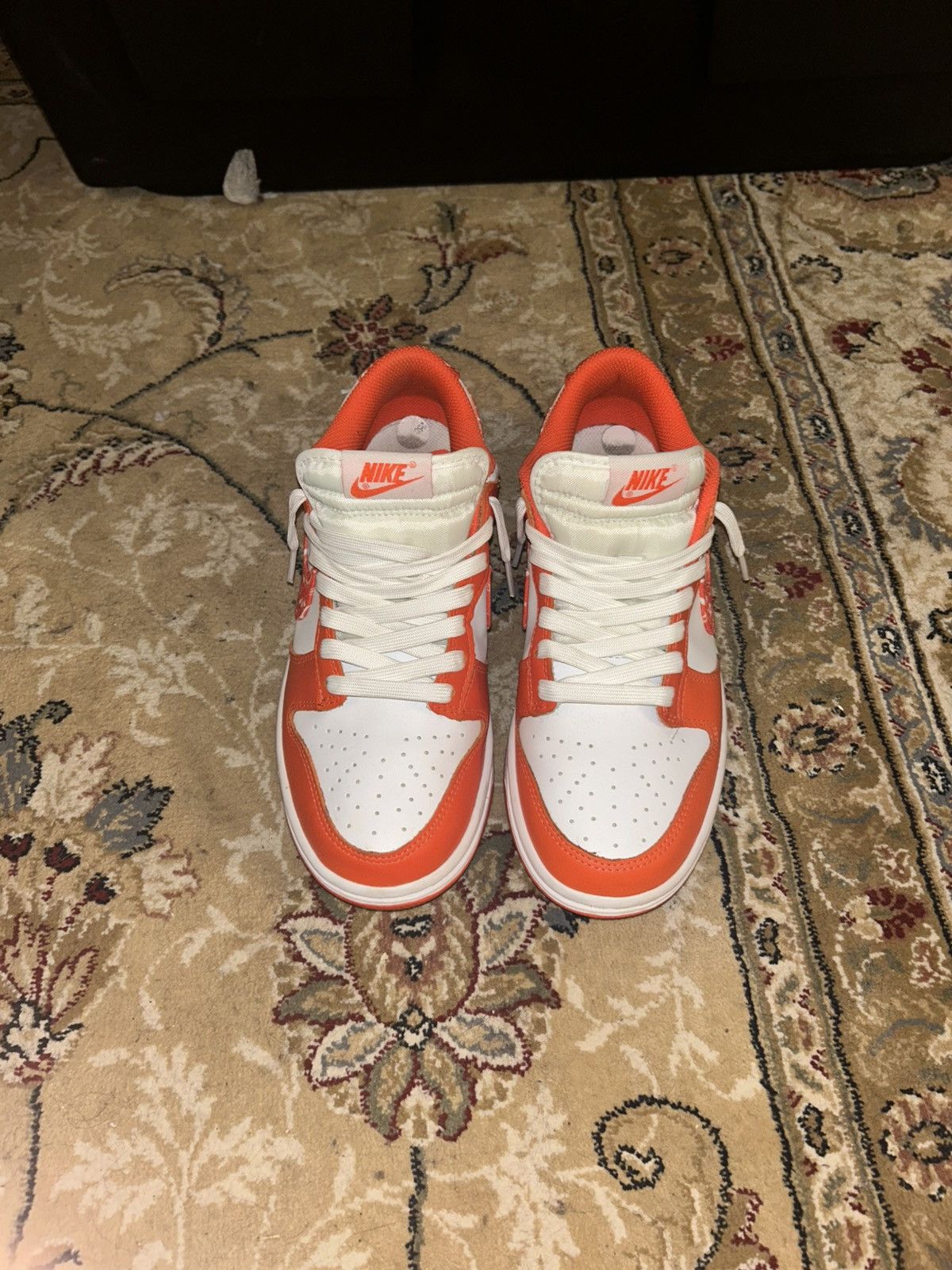 Nike Nike Dunk Low “Orange Paisley” Size US 8 / IT 38 - 3 Thumbnail