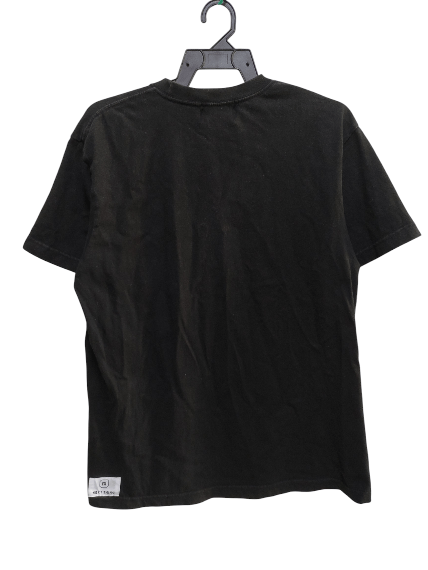 Japanese Brand NEXT THING japan mens black tee Size US L / EU 52-54 / 3 - 2 Thumbnail