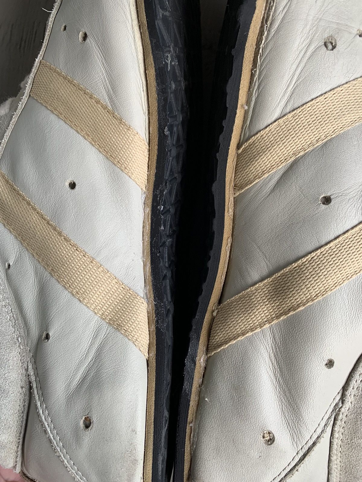 Diesel × Vintage 2000s Diesel Wish Sneakers Y2K Vintage Square Toe MM Leather Size US 10 / EU 43 - 9 Thumbnail