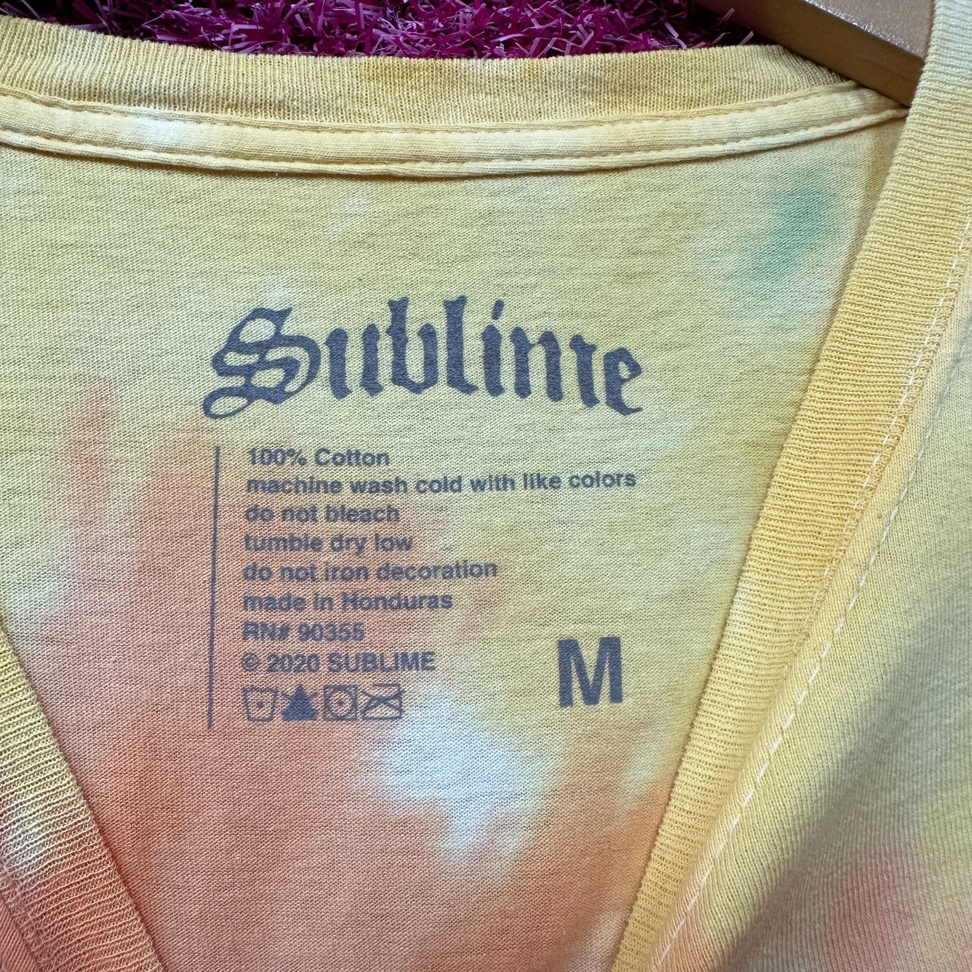Sublime Sublime Embroidered Tie Dye SKa Tshirt Size Medium Size US M / EU 48-50 / 2 - 4 Thumbnail