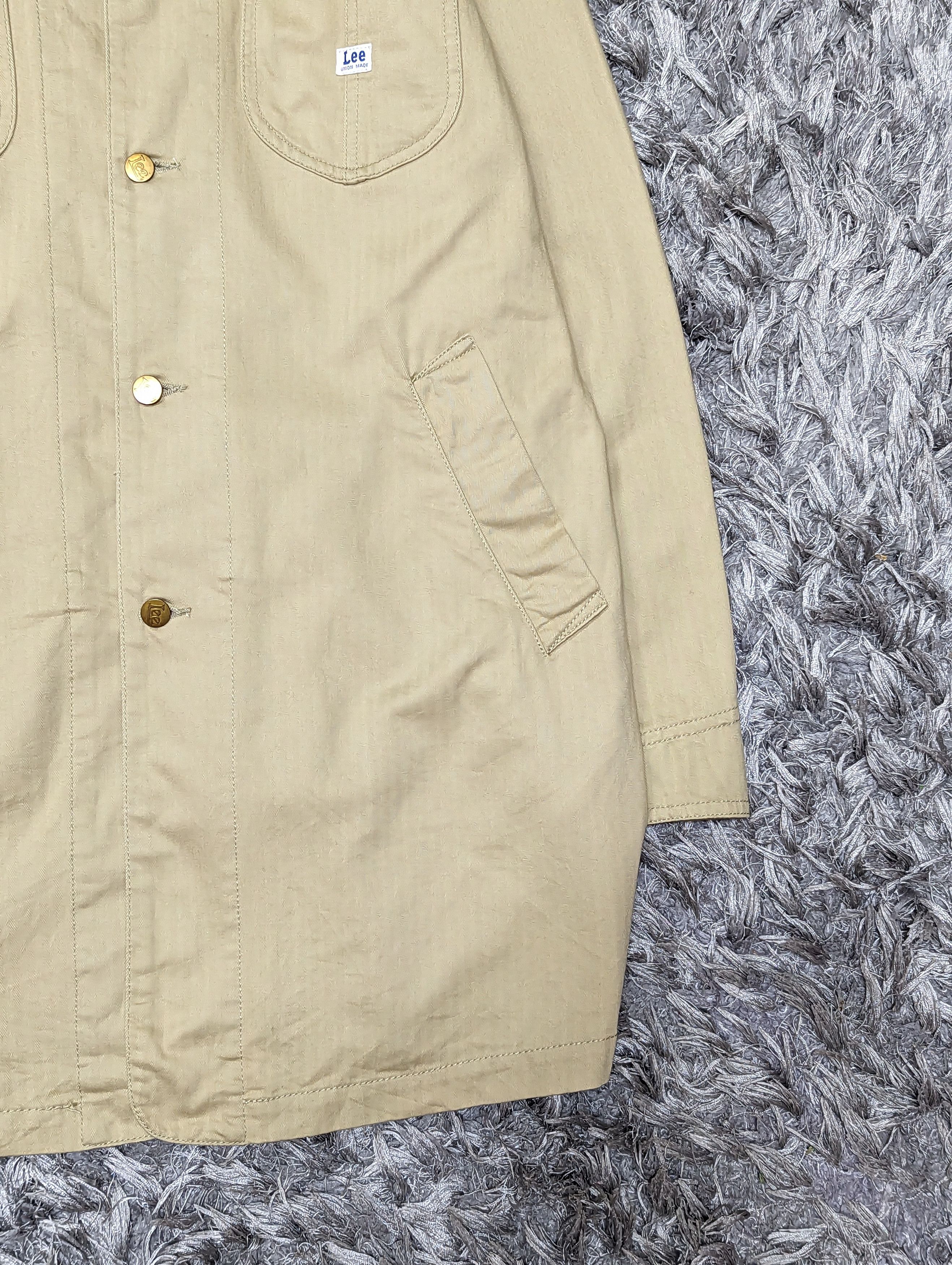 Lee Vintage Lee Jacket Union Made Workers Long Coat Chores Size US L / EU 52-54 / 3 - 3 Thumbnail