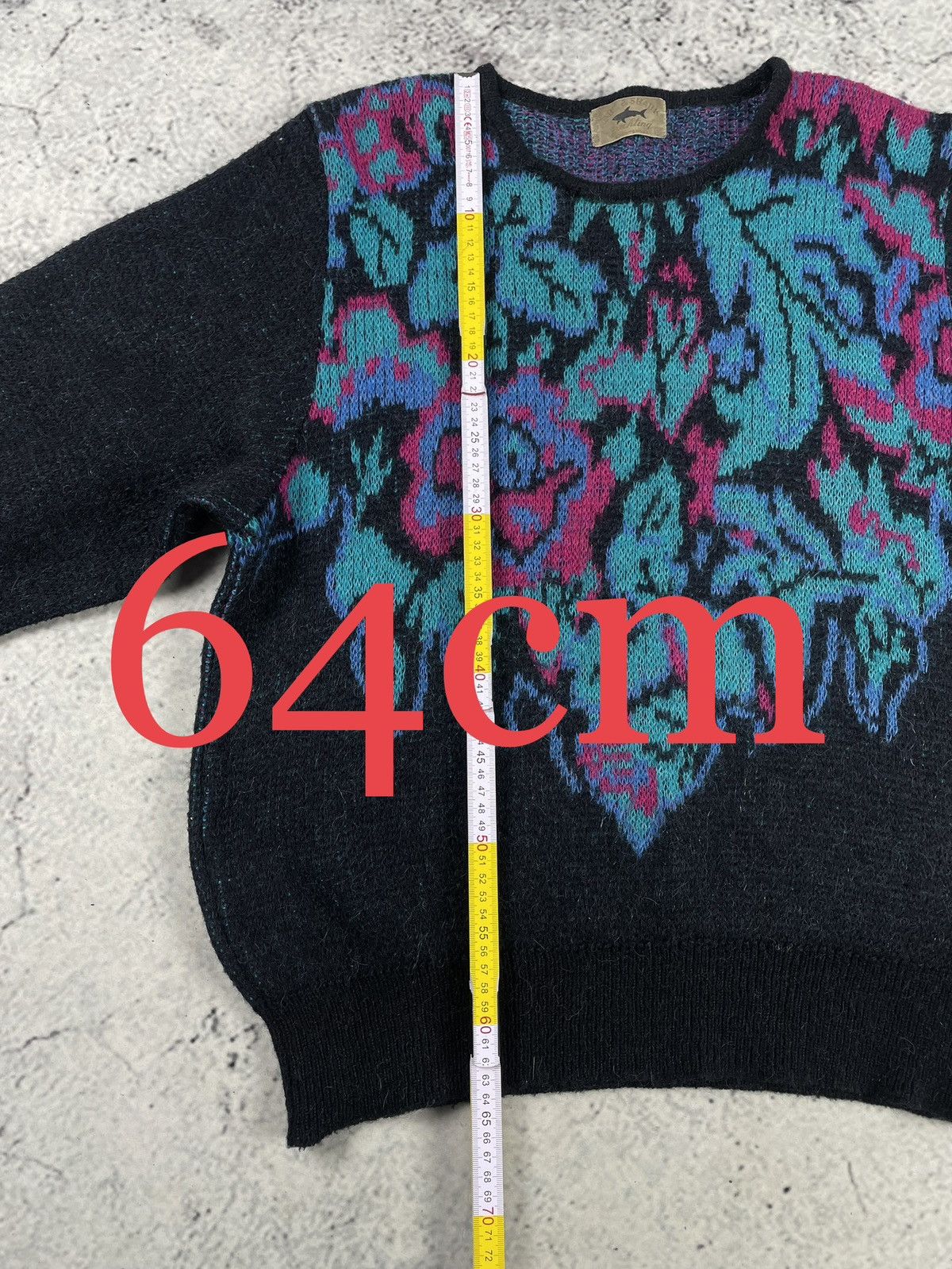 Paul & Shark Vintage Paul & Shark 48-M Patterned Sweater Old Money Winter Size US M / EU 48-50 / 2 - 4 Thumbnail