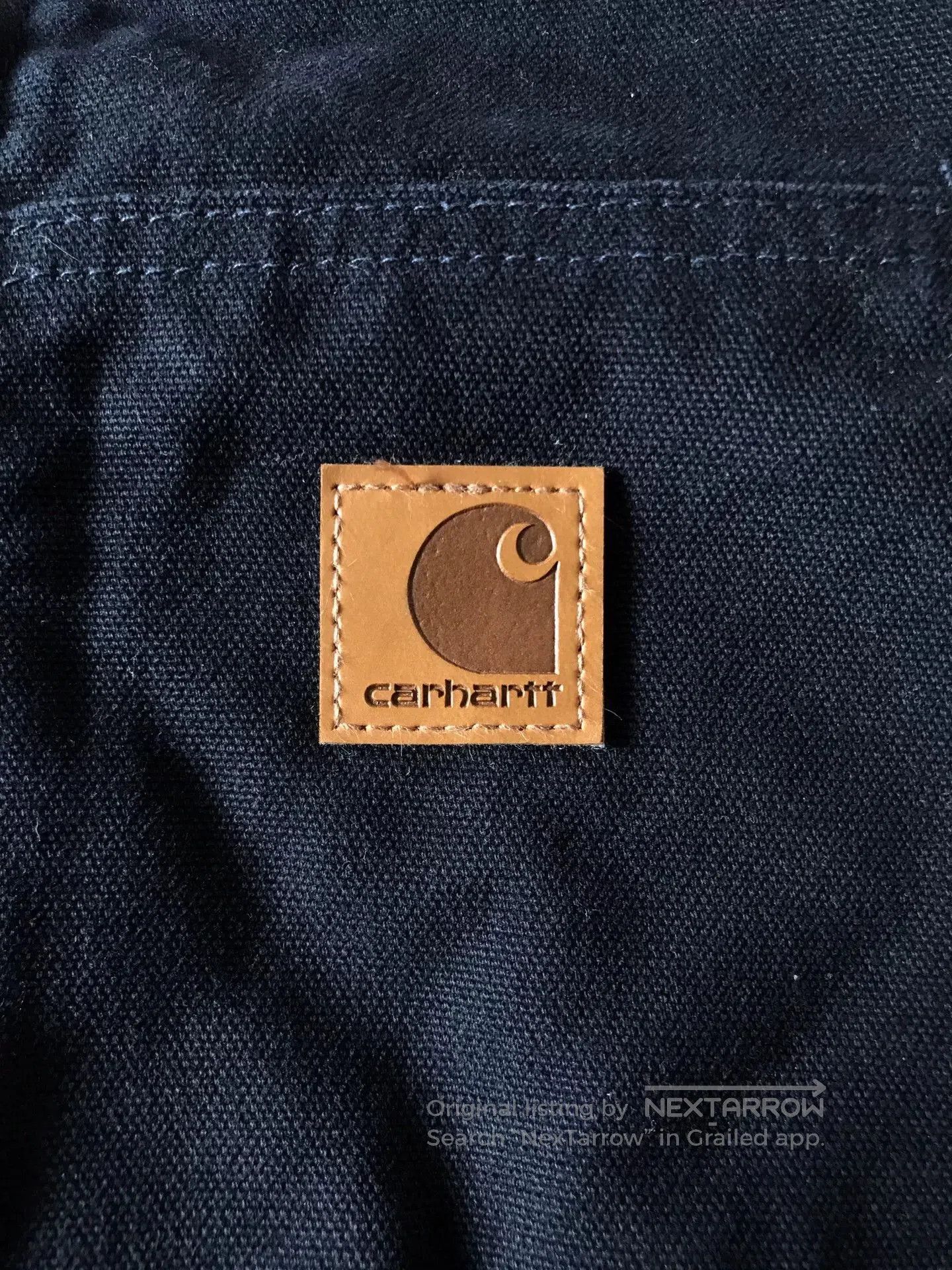 Carhartt Carhartt J130 Washed Canvas Hooded Jacket. Size US XL / EU 56 / 4 - 6 Thumbnail