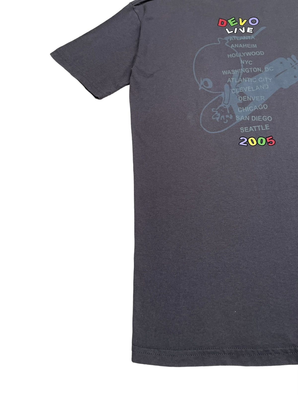 Band Tees × Vintage Rare Design Vintage New Wave Band Devo T-shirt Tour 2005s Size US M / EU 48-50 / 2 - 7 Thumbnail