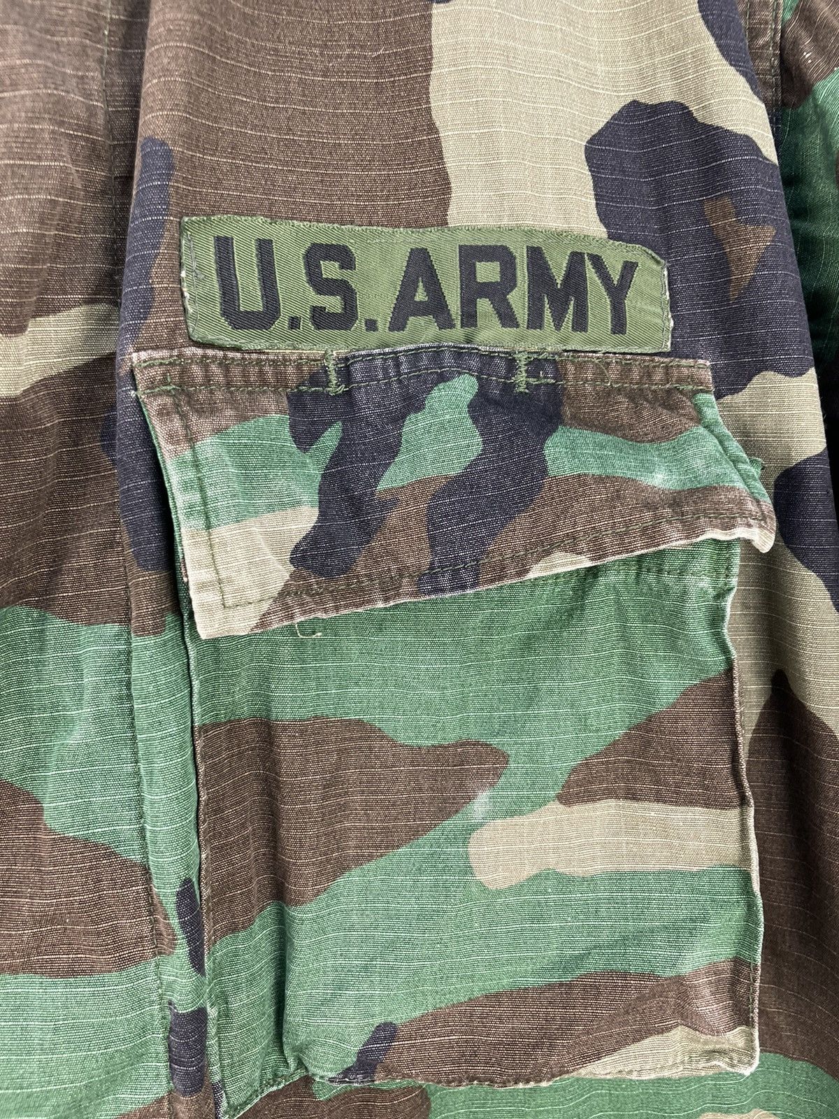 Vintage Vintage 70s U.S. Army camo jacket Size US S / EU 44-46 / 1 - 4 Thumbnail