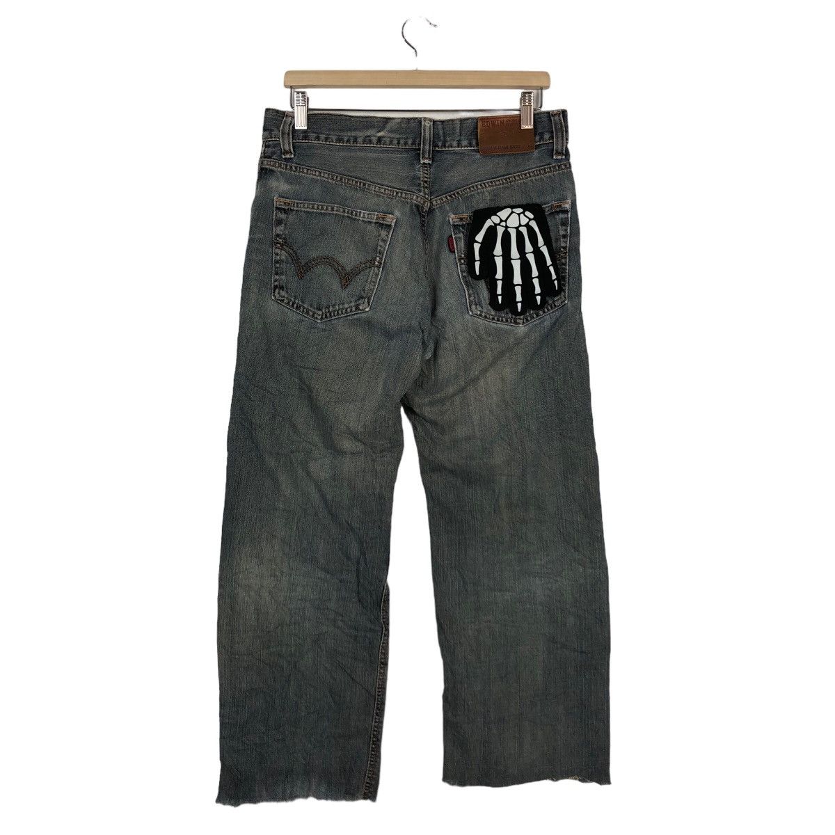 Japanese Brand ☄️90’s DISTRESSED DENIM JEANS EDWIN 503 MADE IN JAPAN Size US 30 / EU 46 - 7 Thumbnail