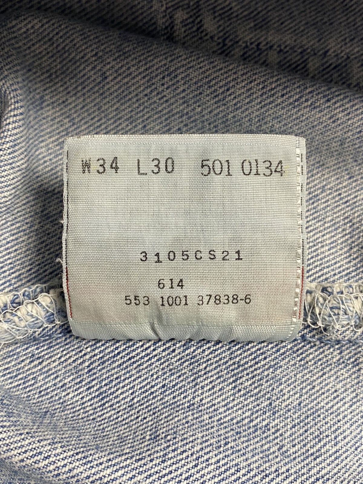 Levi's 2000’s Vintage Levi’s 501 Made in USA Blue Denim Pants 33X30 Size US 33 - 15 Thumbnail