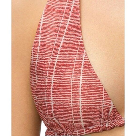 Tavik Tavik Swimwear Dylan Bikini Top Revolve Red Plaid Small Size ONE SIZE - 6 Thumbnail