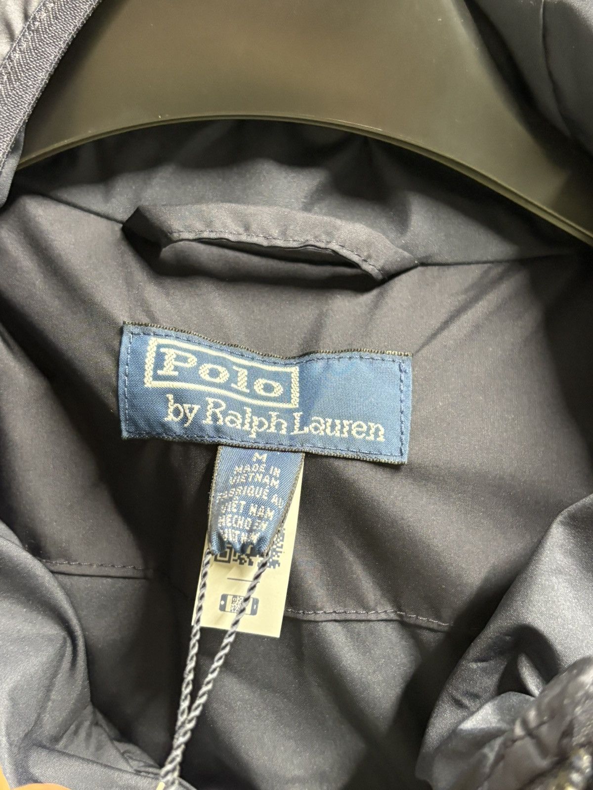 Polo Ralph Lauren Navy Quilted Hooded Jacket Ralph Lauren Men’s Size M – New Size US M / EU 48-50 / 2 - 6 Thumbnail