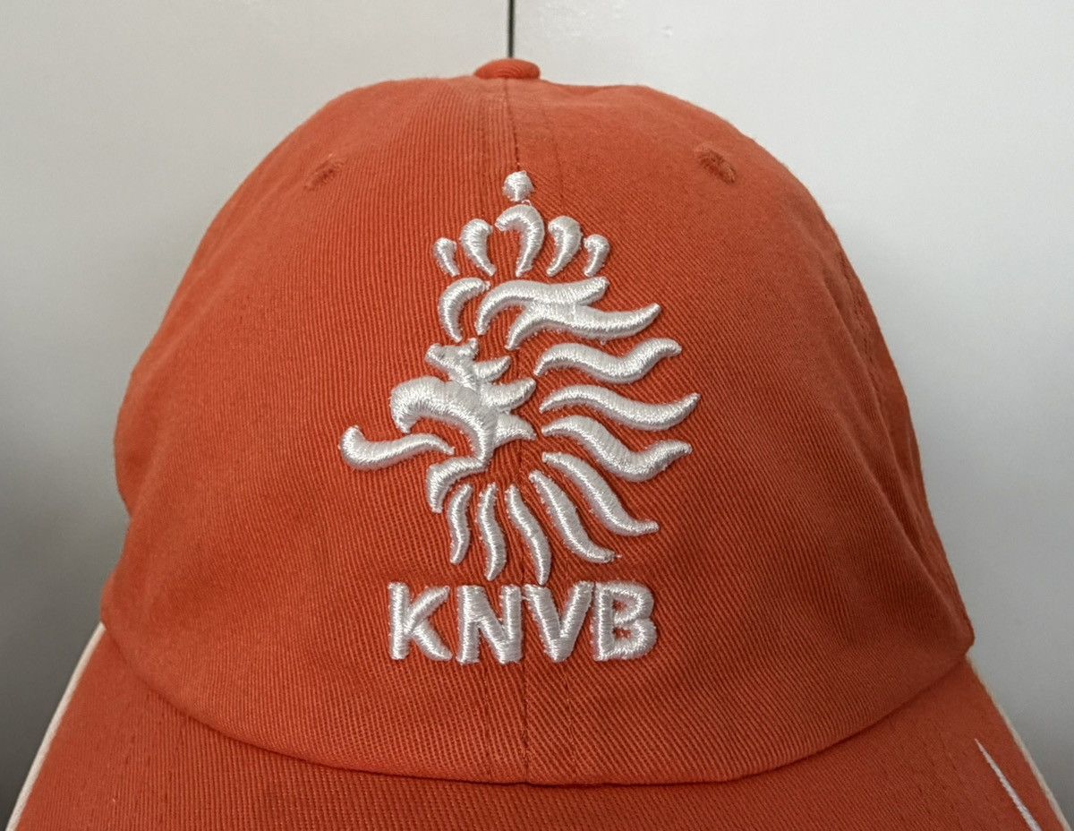 Nike NIKE KNVB HOLLAND NETHERLANDS TEAM HAT CAP SOCCER VINTAGE Size ONE SIZE - 3 Thumbnail