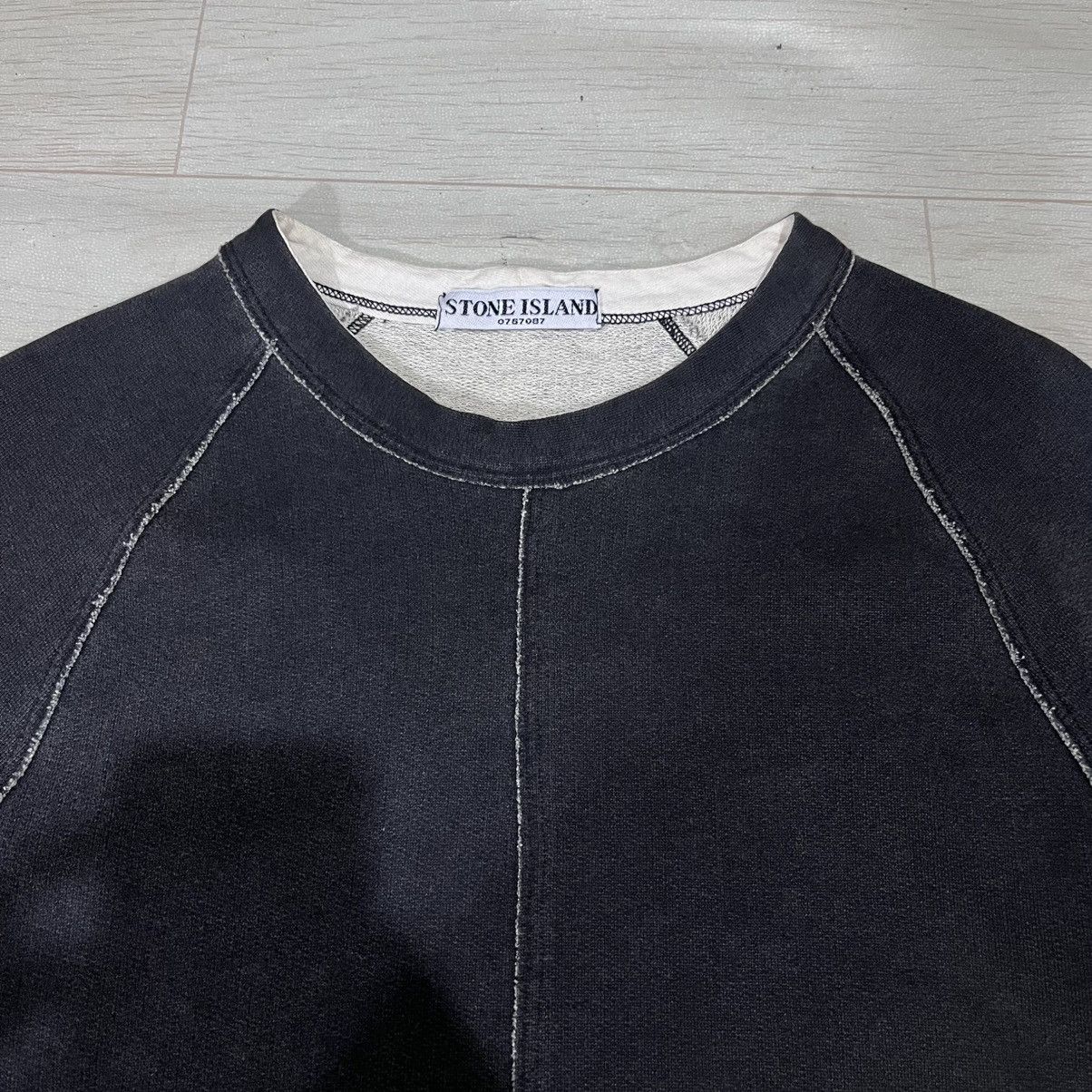 Stone Island 2001 stone island sweatshirt stitched off Size US M / EU 48-50 / 2 - 4 Thumbnail