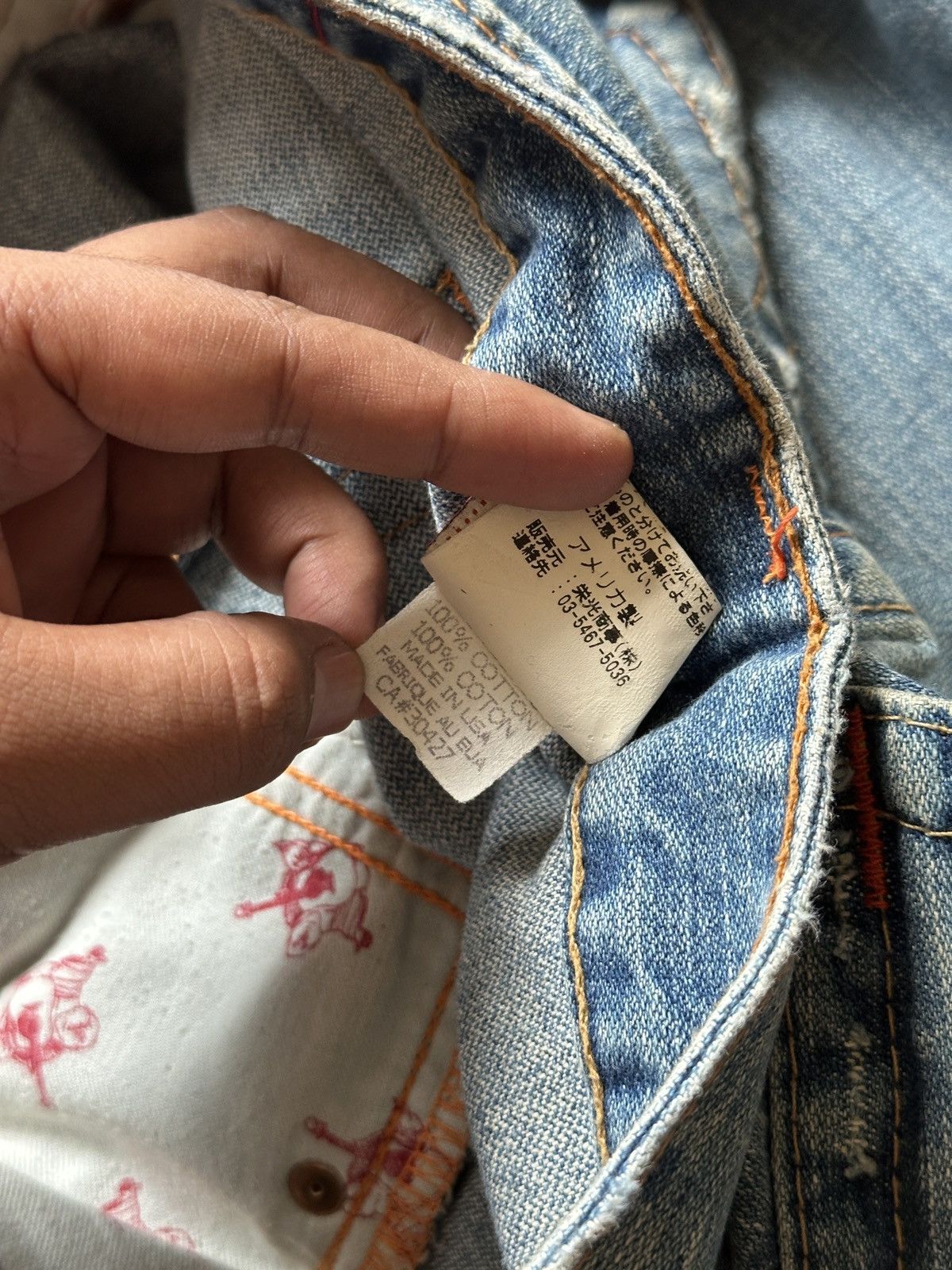 True Religion 2000s True Religion Distressed Flare Jeans Size US 30 / EU 46 - 17 Thumbnail