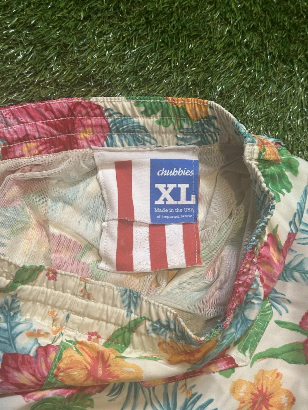 Chubbies CHUBBIES MEN SWIM TRUNKS HIBISCUS FLOWER DESIGN size XL Size US 36 / EU 52 - 5 Thumbnail