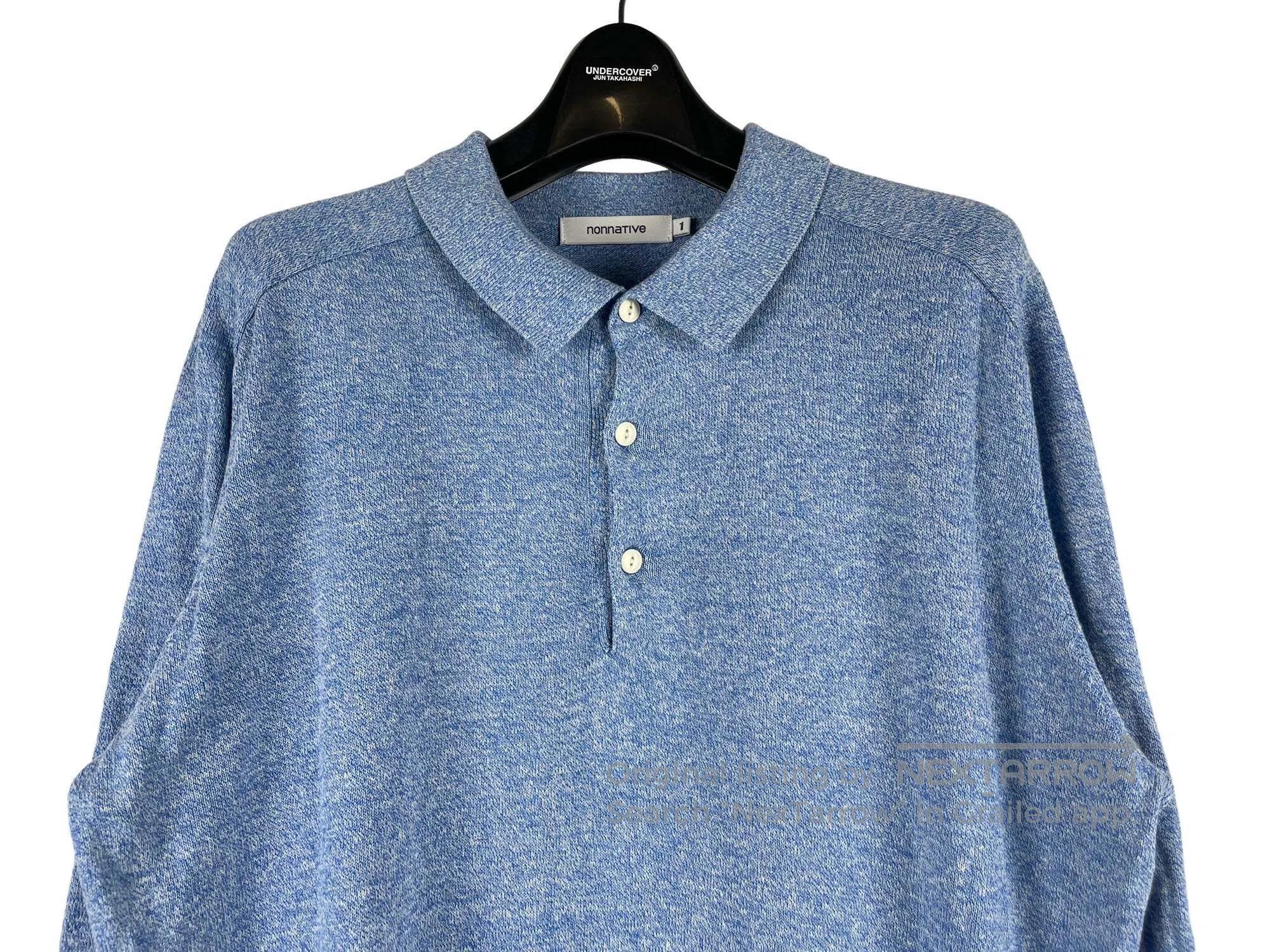 Nonnative Nonnative Snowflake Knit Polo Long Sleeve Size US S / EU 44-46 / 1 - 3 Thumbnail
