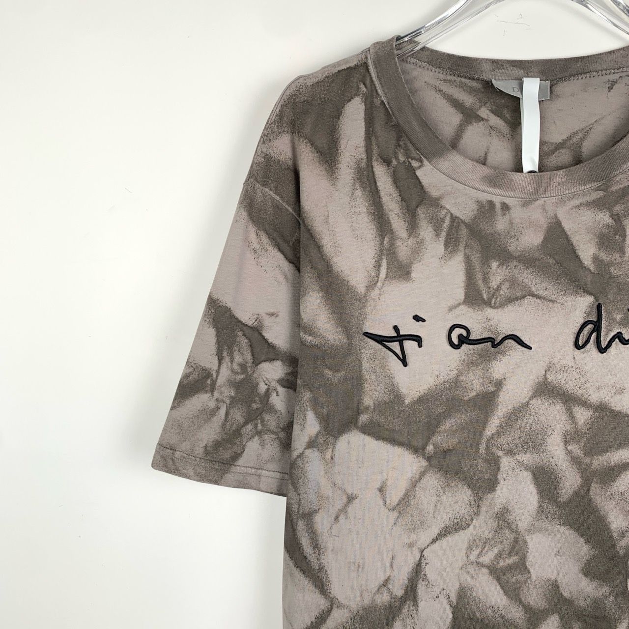 Dior Dior Embroidered Logo Camouflage Cotton Short-Sleeve T-Shirt Size US L / EU 52-54 / 3 - 6 Thumbnail