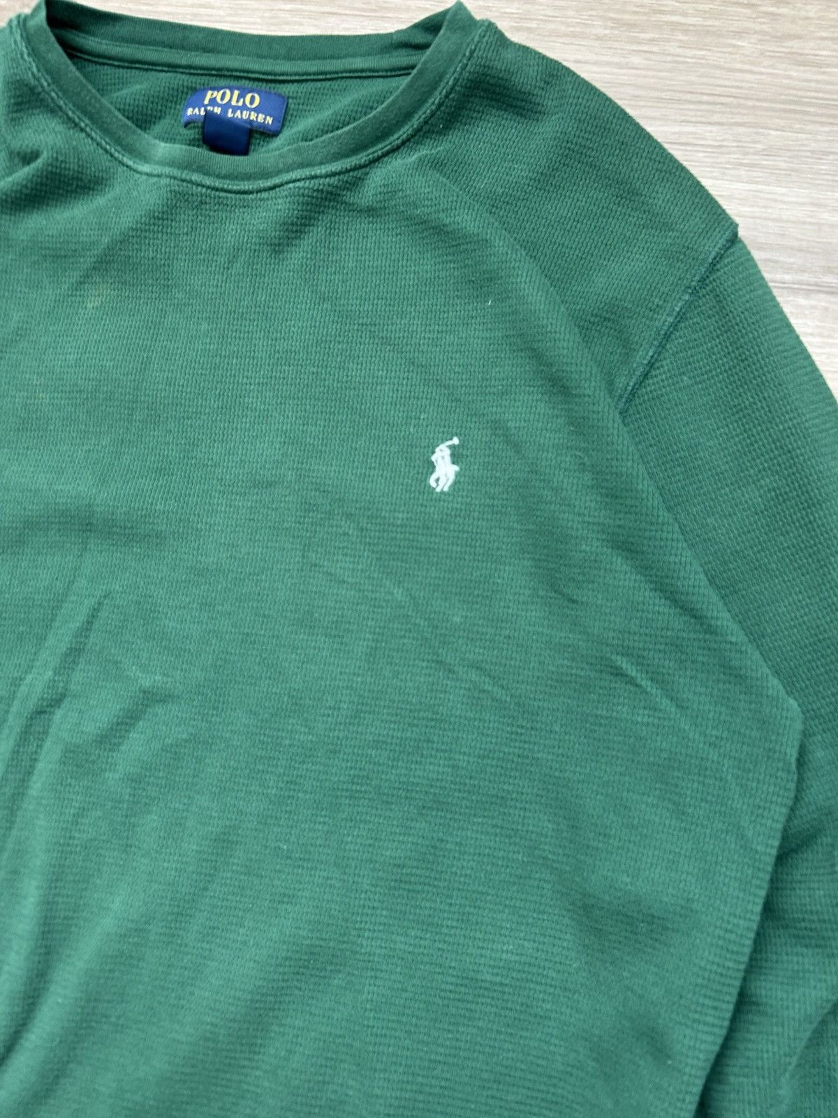 Polo Ralph Lauren Vintage Polo Ralph Lauren Thermal Size US L / EU 52-54 / 3 - 2 Thumbnail