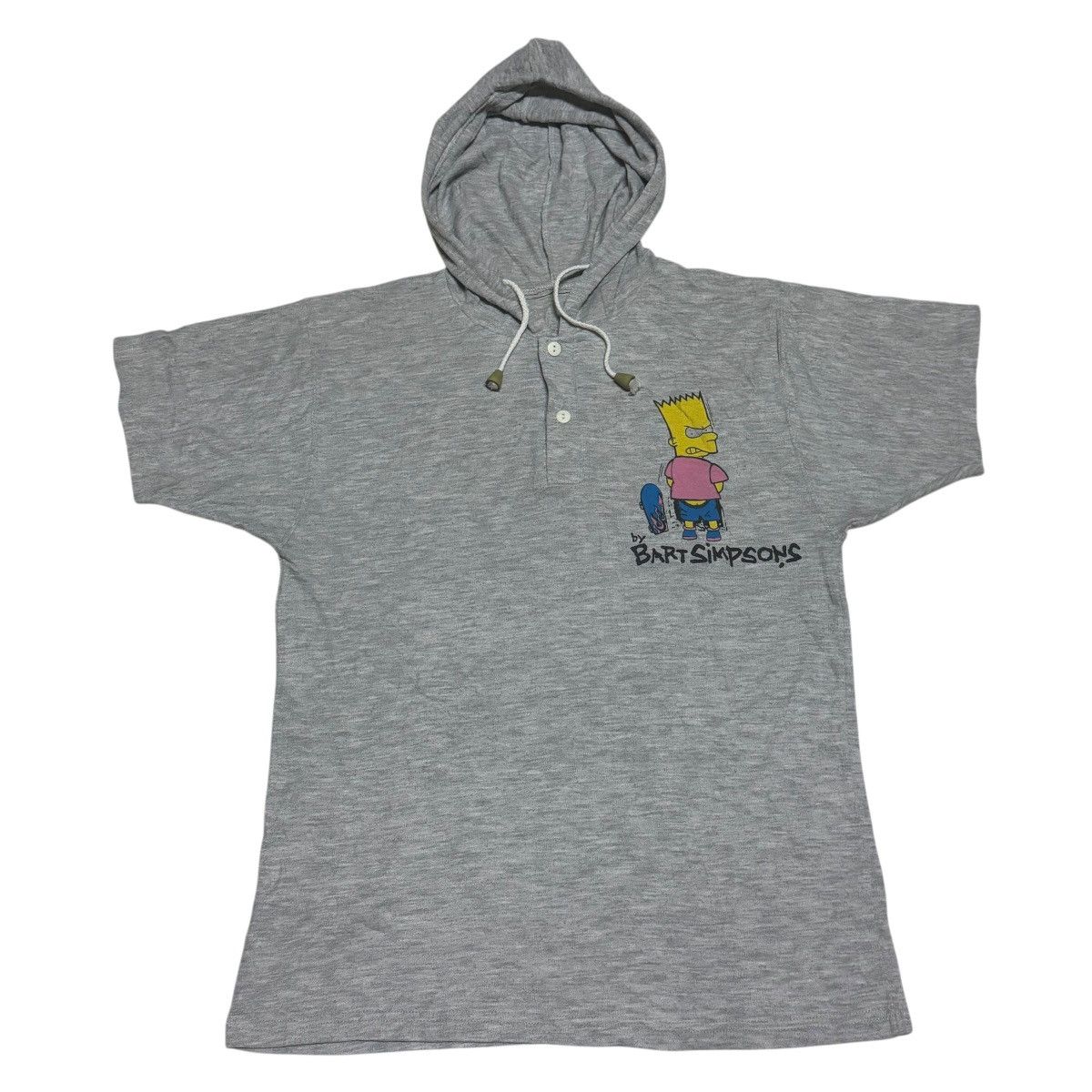 Cartoon Network × Vintage Vintage Bart Simpsons Hoodie Tee Shirt Size US M / EU 48-50 / 2 - 3 Thumbnail
