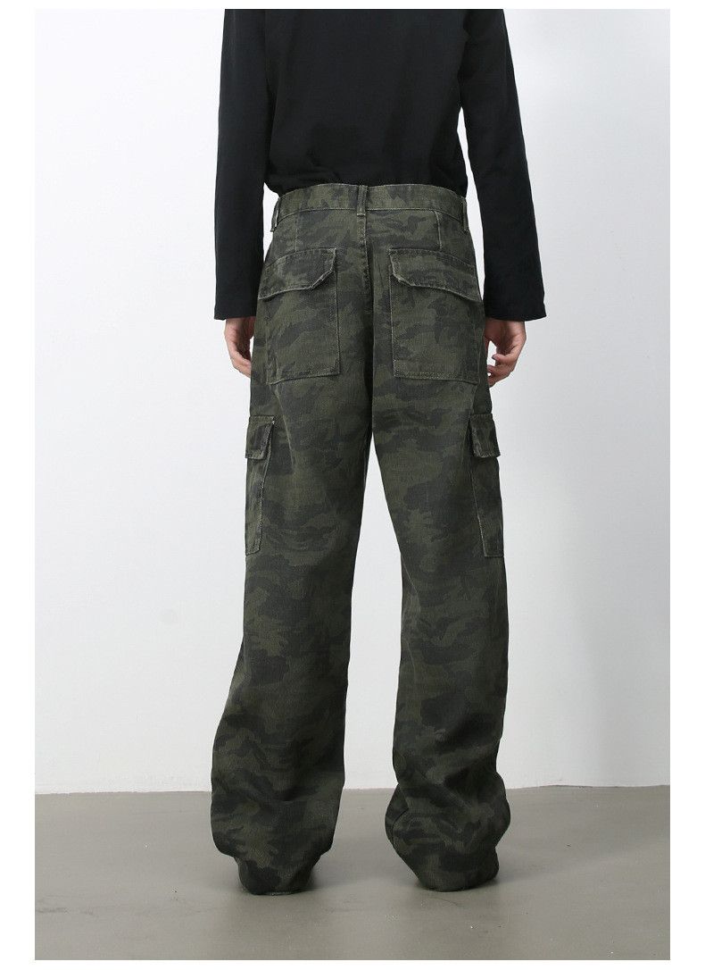 Japanese Brand Vintage loose high street camouflage cargo jeans Size US 32 / EU 48 - 4 Thumbnail