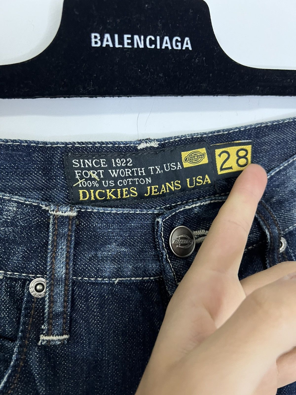 Dickies Dickies jeans new with tag S flare denim Size US 28 / EU 44 - 2 Thumbnail