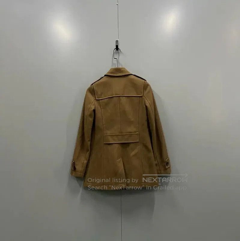Burberry Burberry Brown Cotton Short Coat for Women. Size XXS / US 00 / IT 34 - 2 Thumbnail