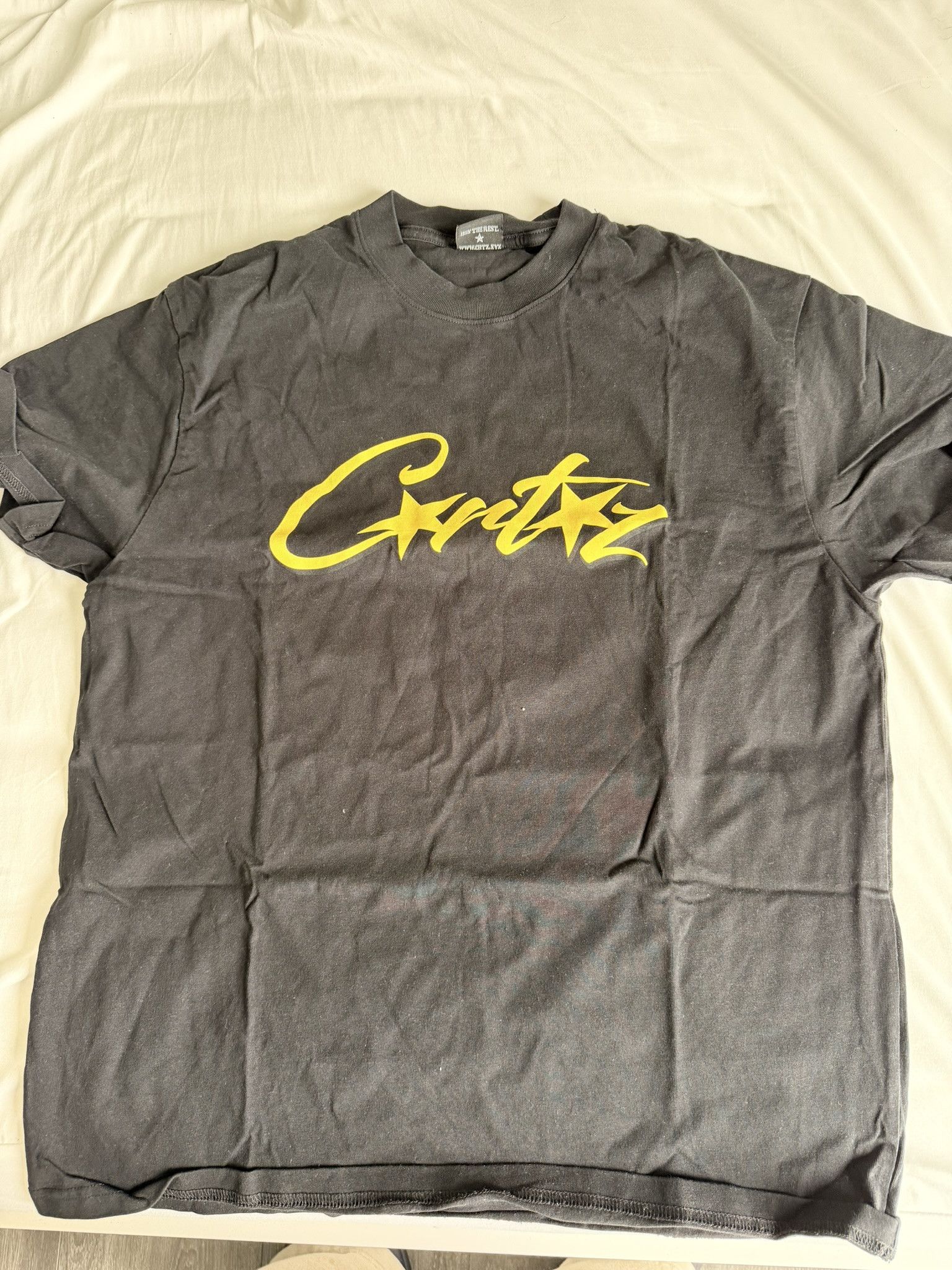 Corteiz × Trapstar London Corteiz Allstarz Logo tee black | Grailed