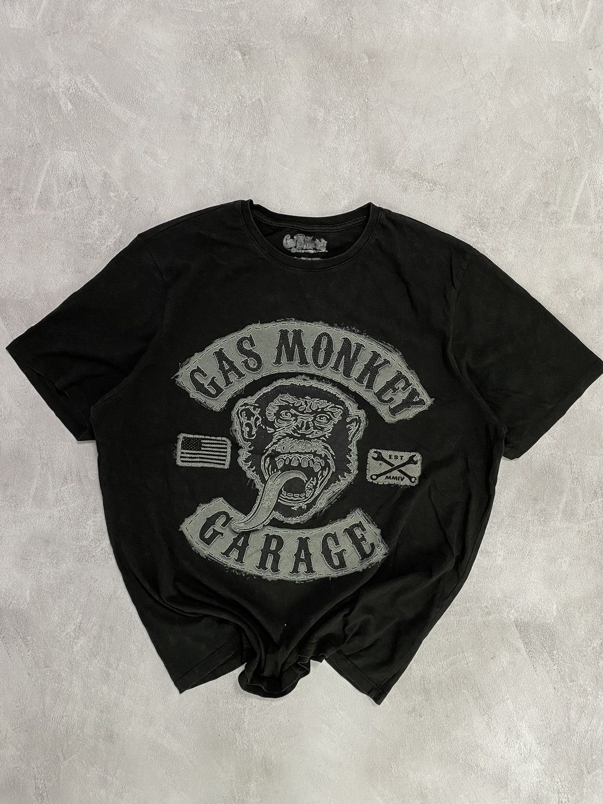 Other 🛣️ T-Shirt Gas Monkey Garage Big Logo Size US XL / EU 56 / 4 - 1 Thumbnail