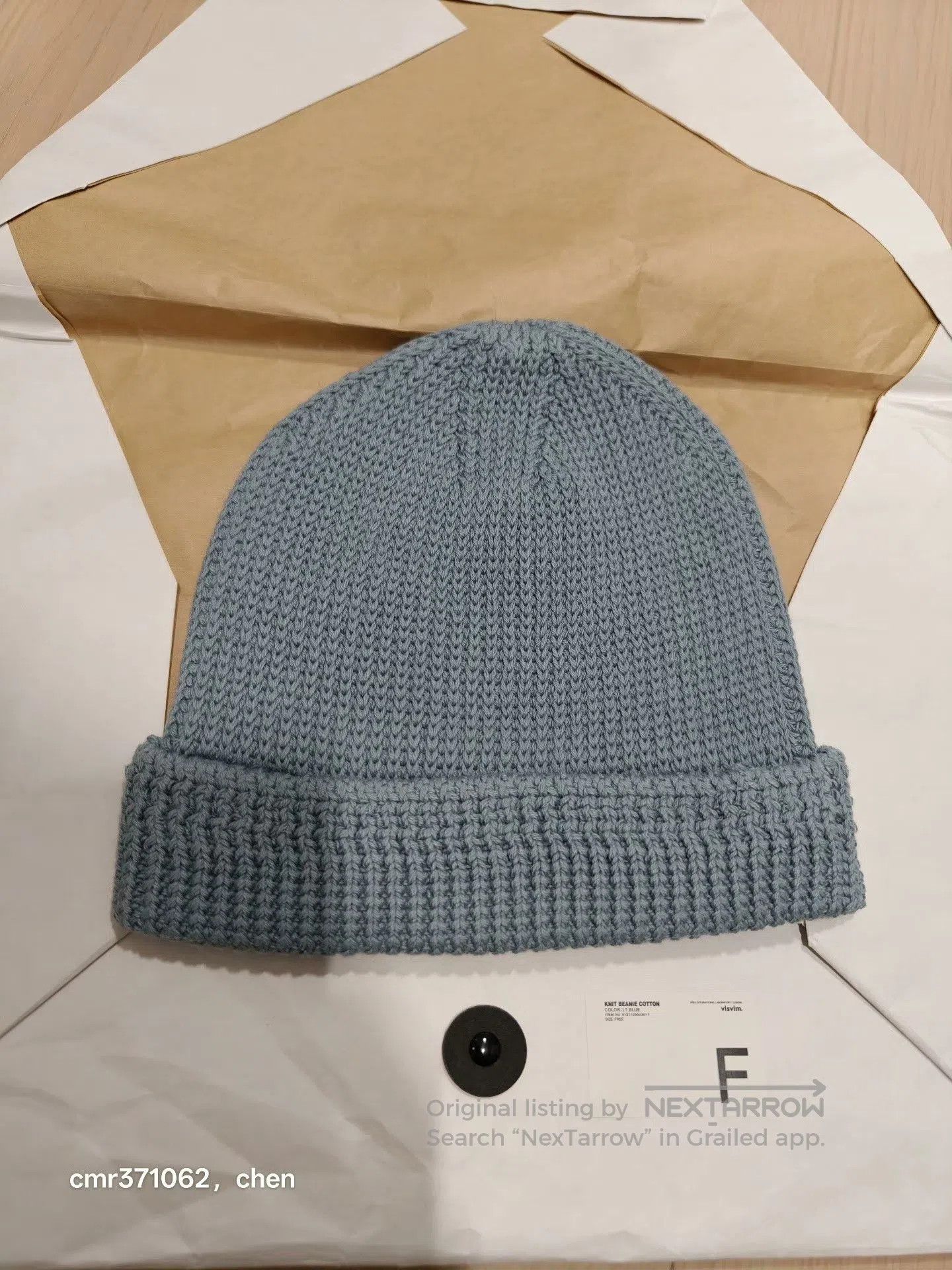 Visvim VISVIM 21SS Cotton Knit Beanie. Size ONE SIZE - 3 Thumbnail