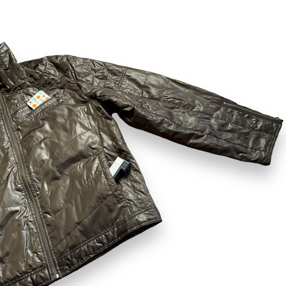 Kansai Yamamoto 🇯🇵 VINTAGE KANSAI JEANS FULL ZIP LIGHT PUFFER JACKET Size US XL / EU 56 / 4 - 7 Thumbnail