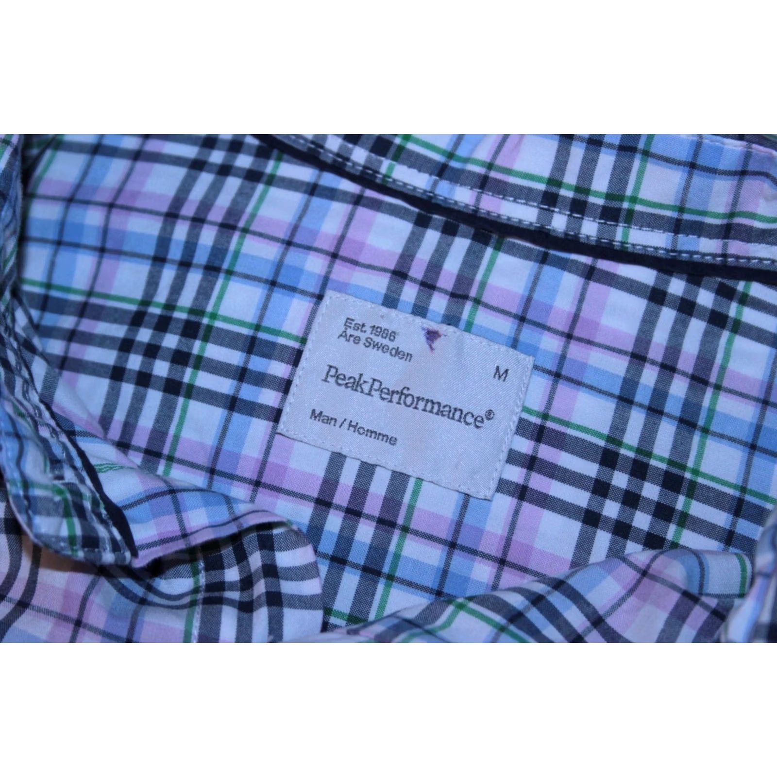 Peak Performance Peak Performance mens check Shirt Size M Multicoloured Size US M / EU 48-50 / 2 - 4 Thumbnail