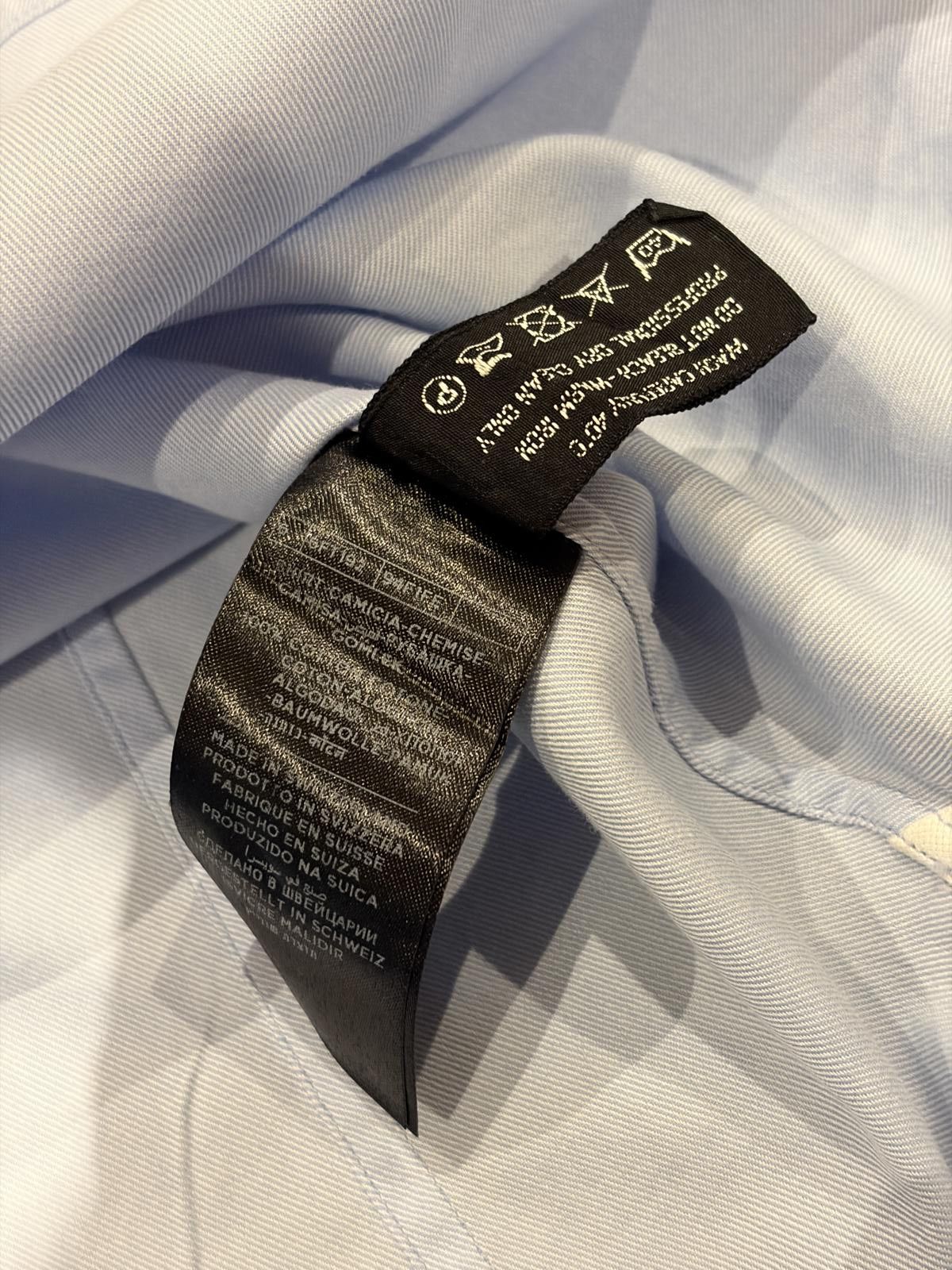 Tom Ford Tom Ford Swiss-Made Cotton Twill Dress Shirt Size US XL / EU 56 / 4 - 7 Thumbnail