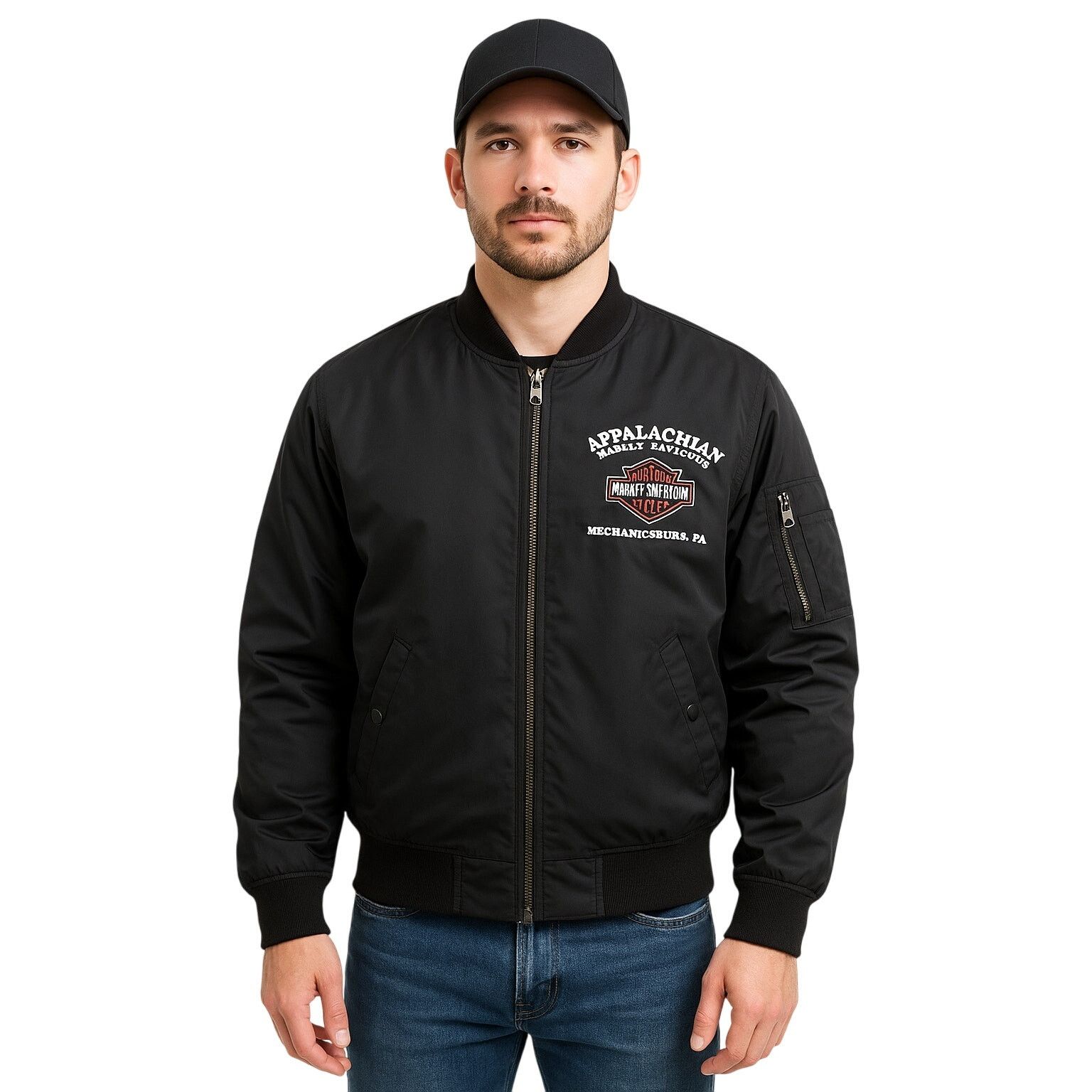 Harley Davidson Harley-Davidson Appalachian Dealer Bomber Jacket XL Size US XL / EU 56 / 4 - 1 Thumbnail