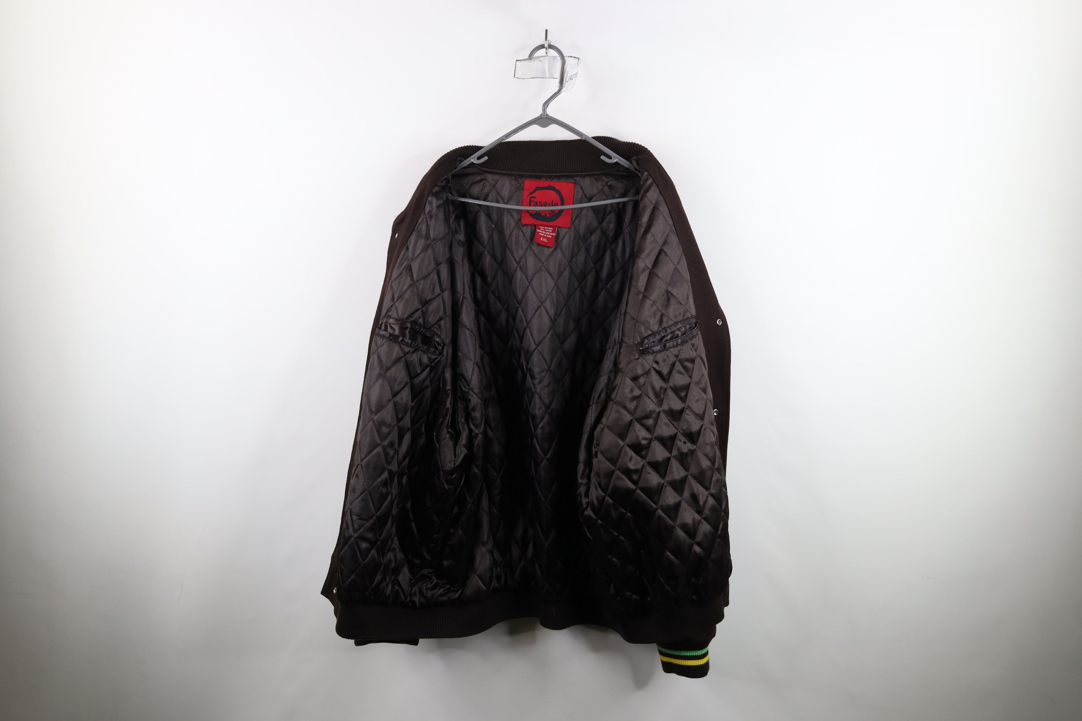 Vintage Vintage 90s Y2K Streetwear Rastafarian Jamaica Jacket Size US XXL / EU 58 / 5 - 8 Thumbnail