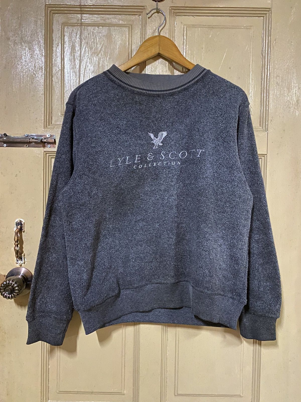 Lyle & Scott Collection Charcoal Grey Sweatshirt Crewneck