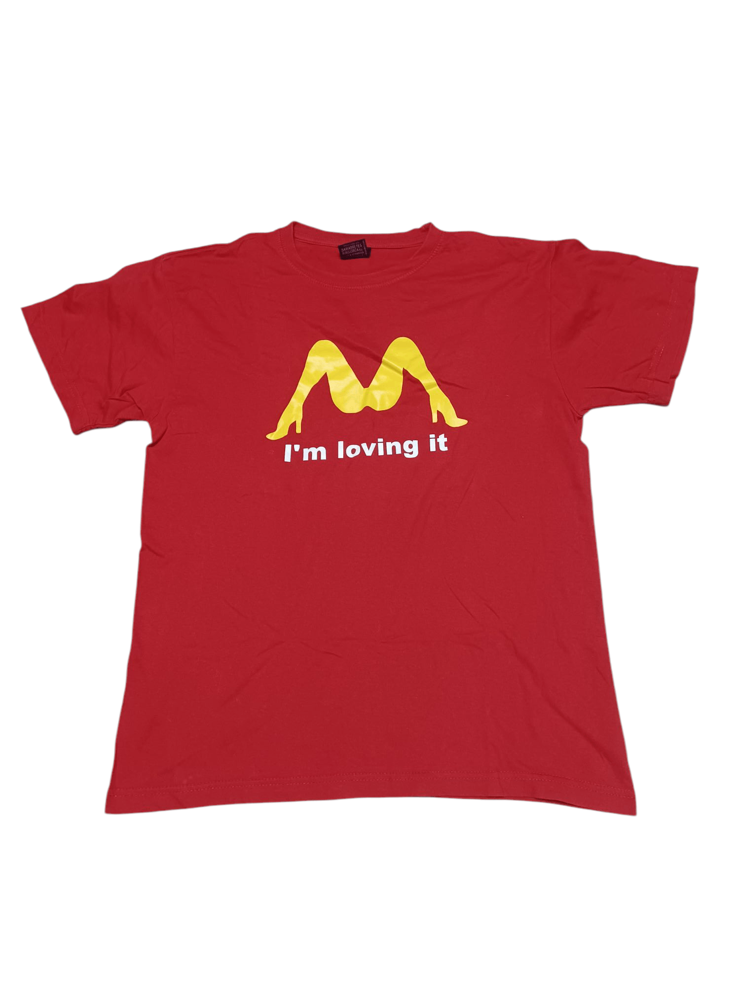 [古着]マクドナルド パロディ「i’m loving it! 」 エロ Tシャツ Other × Vintage SEX NUDE ORAL HUMOR MCDONALDS I`M LOVING IT