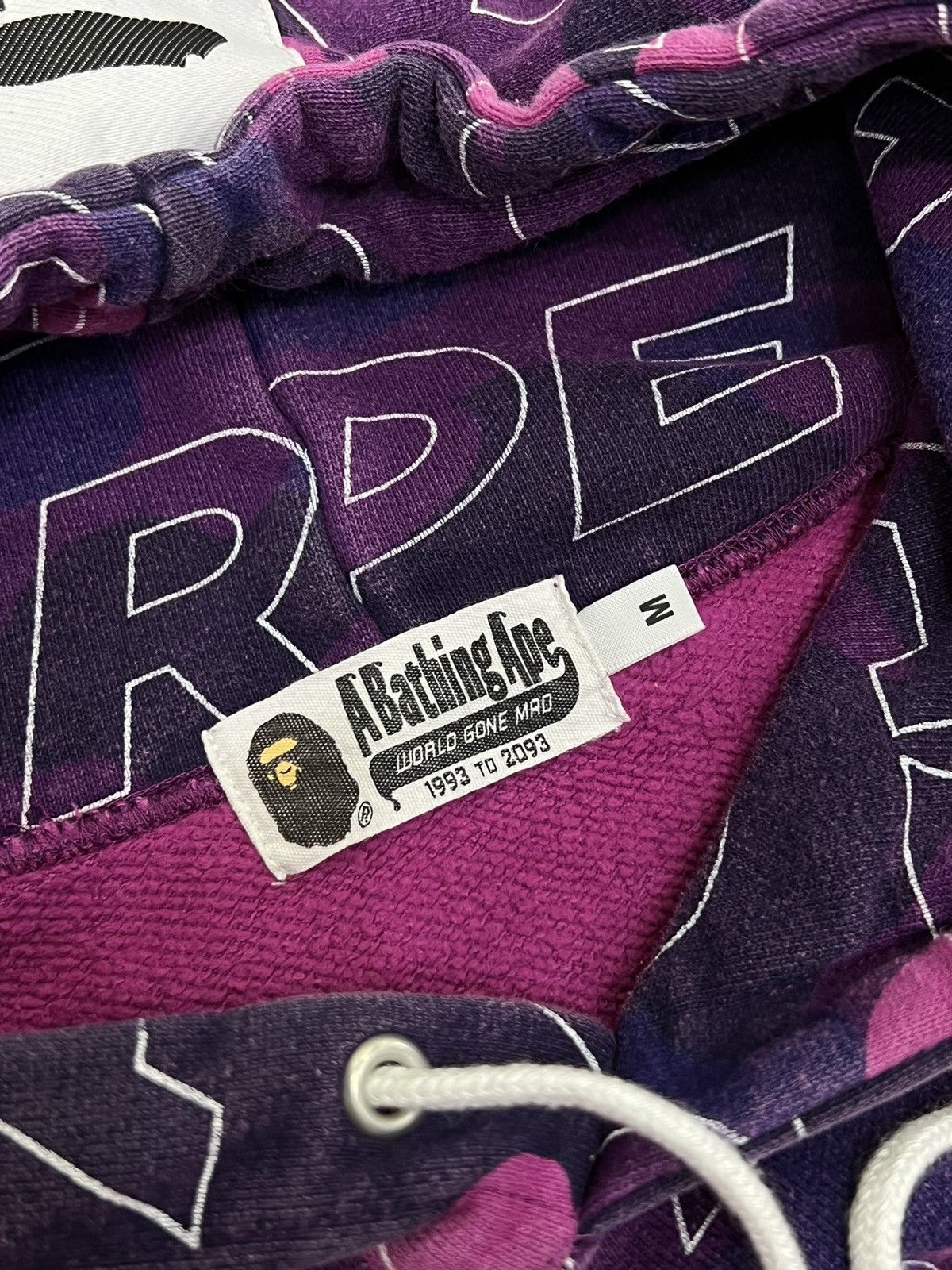 Bape Bape WGM Text Color Camo Hooded Vest Size US M / EU 48-50 / 2 - 3 Thumbnail