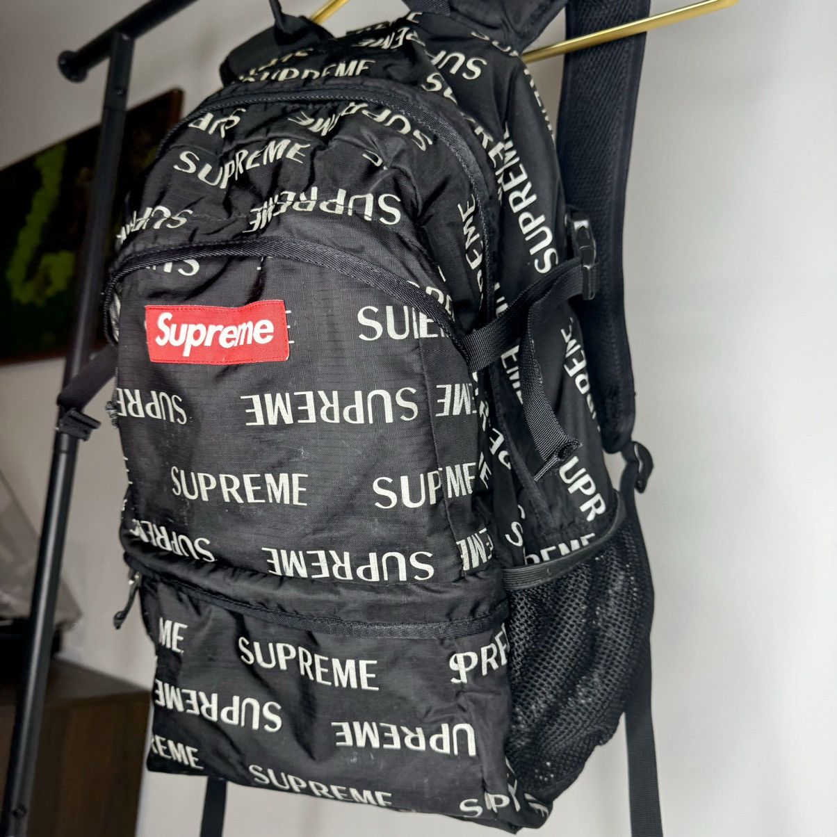 Supreme FW16 supreme 3M reflective repeat backpack - limited