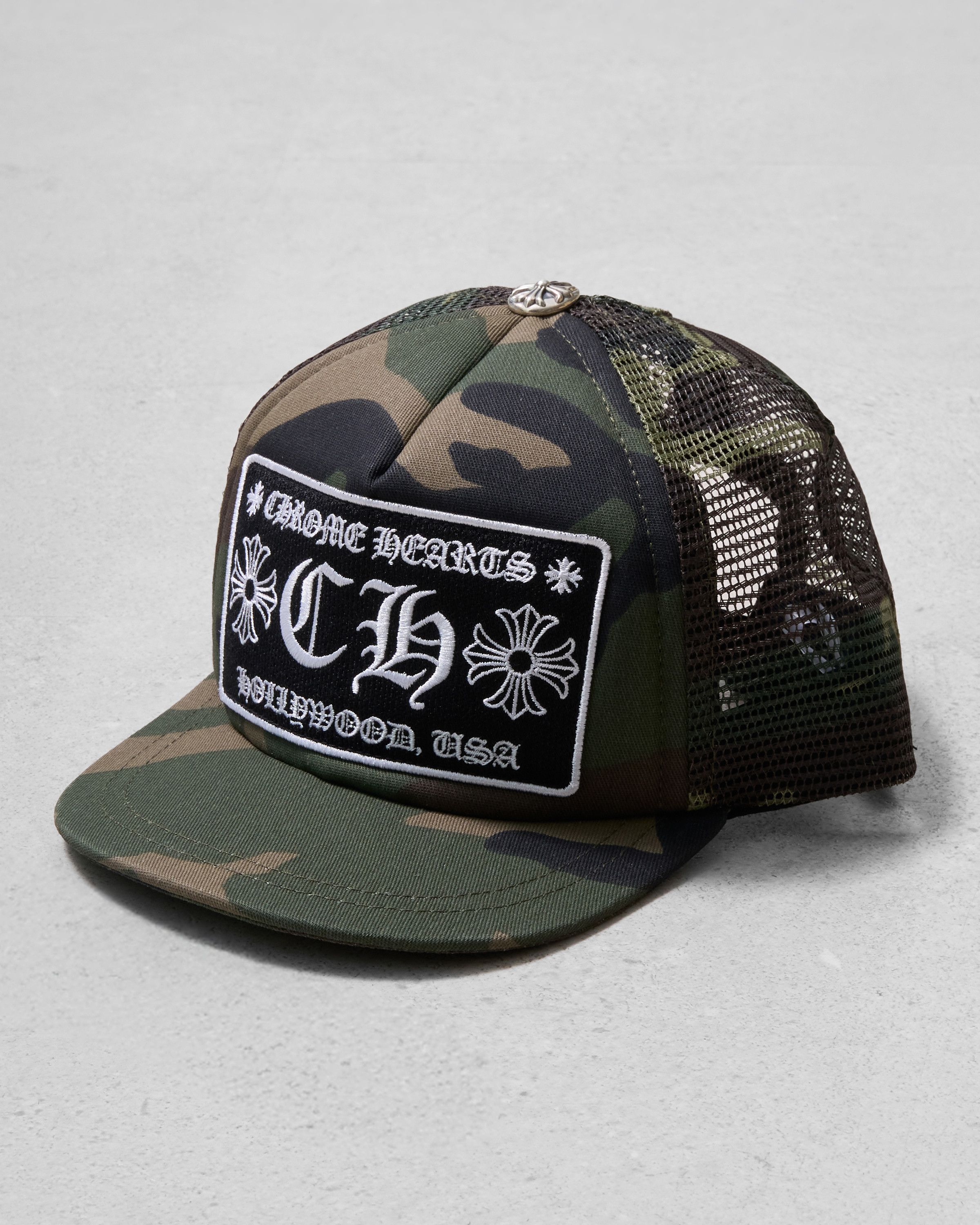Chrome Hearts CHROME HEARTS CH Hollywood Trucker Hat Size ONE SIZE - 1 Thumbnail