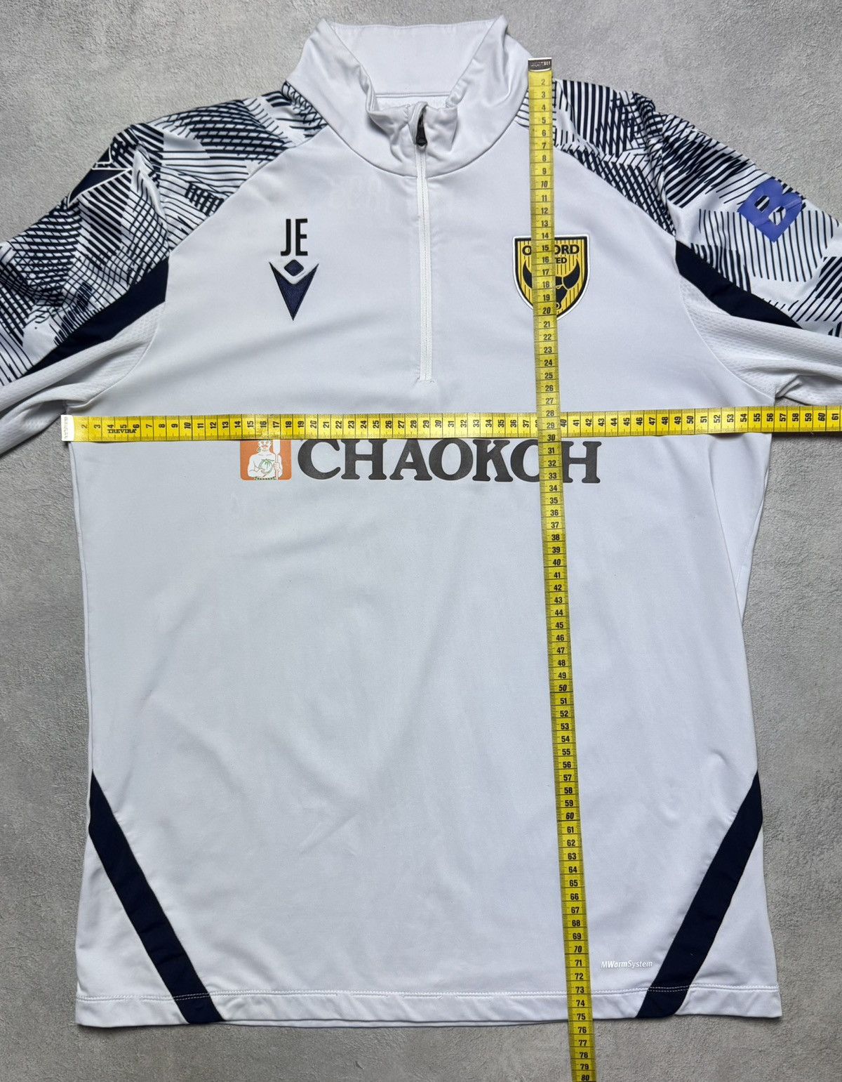Macron Oxford United 2022 2023 Football Soccer 1/4 Zip Top Macron Size US XL / EU 56 / 4 - 15 Thumbnail