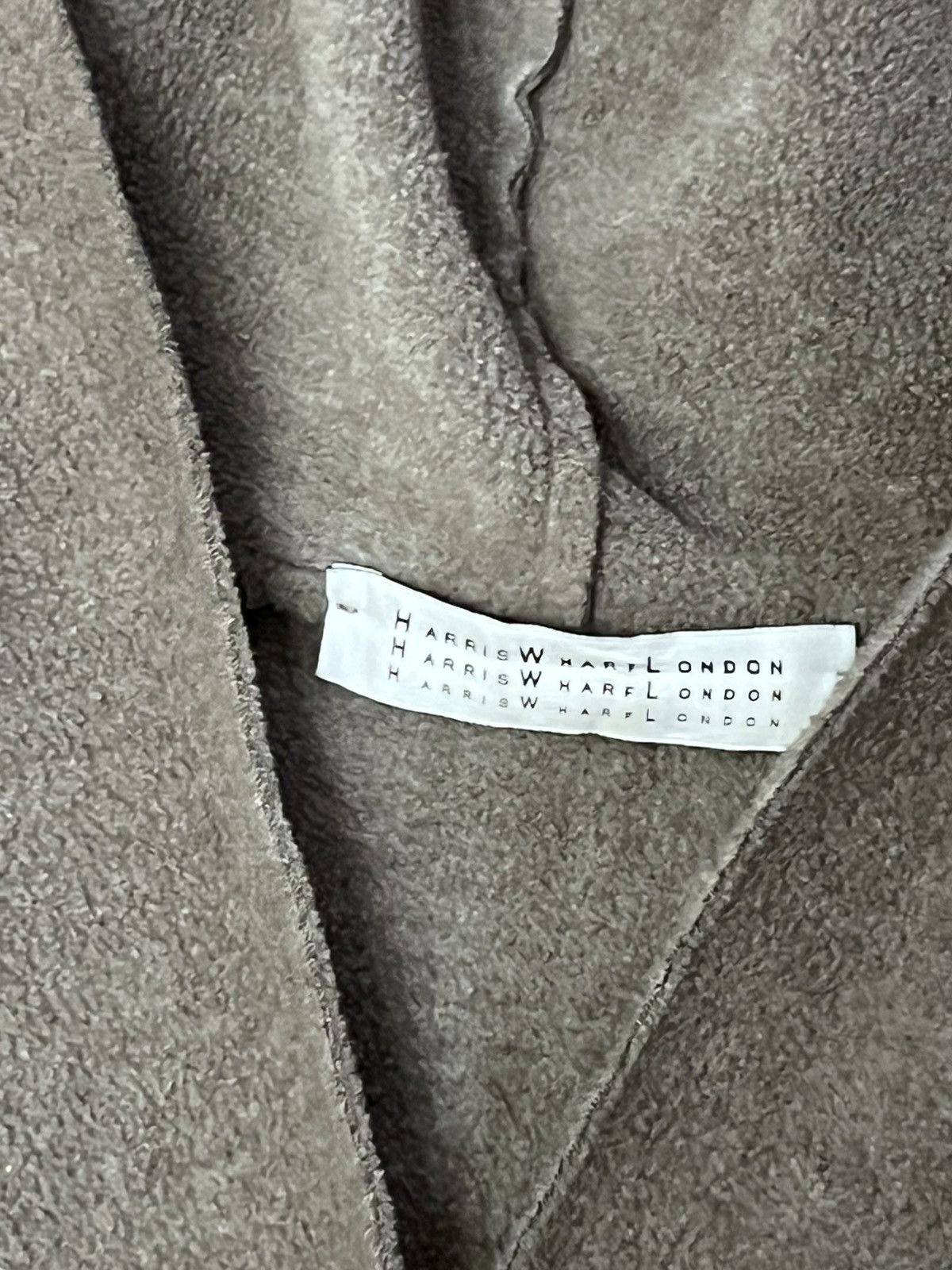 Harris Wharf London Harris Wharf London Women’s Grey Cardigan/Cape Classic Sz M Size M / US 6-8 / IT 42-44 - 3 Thumbnail