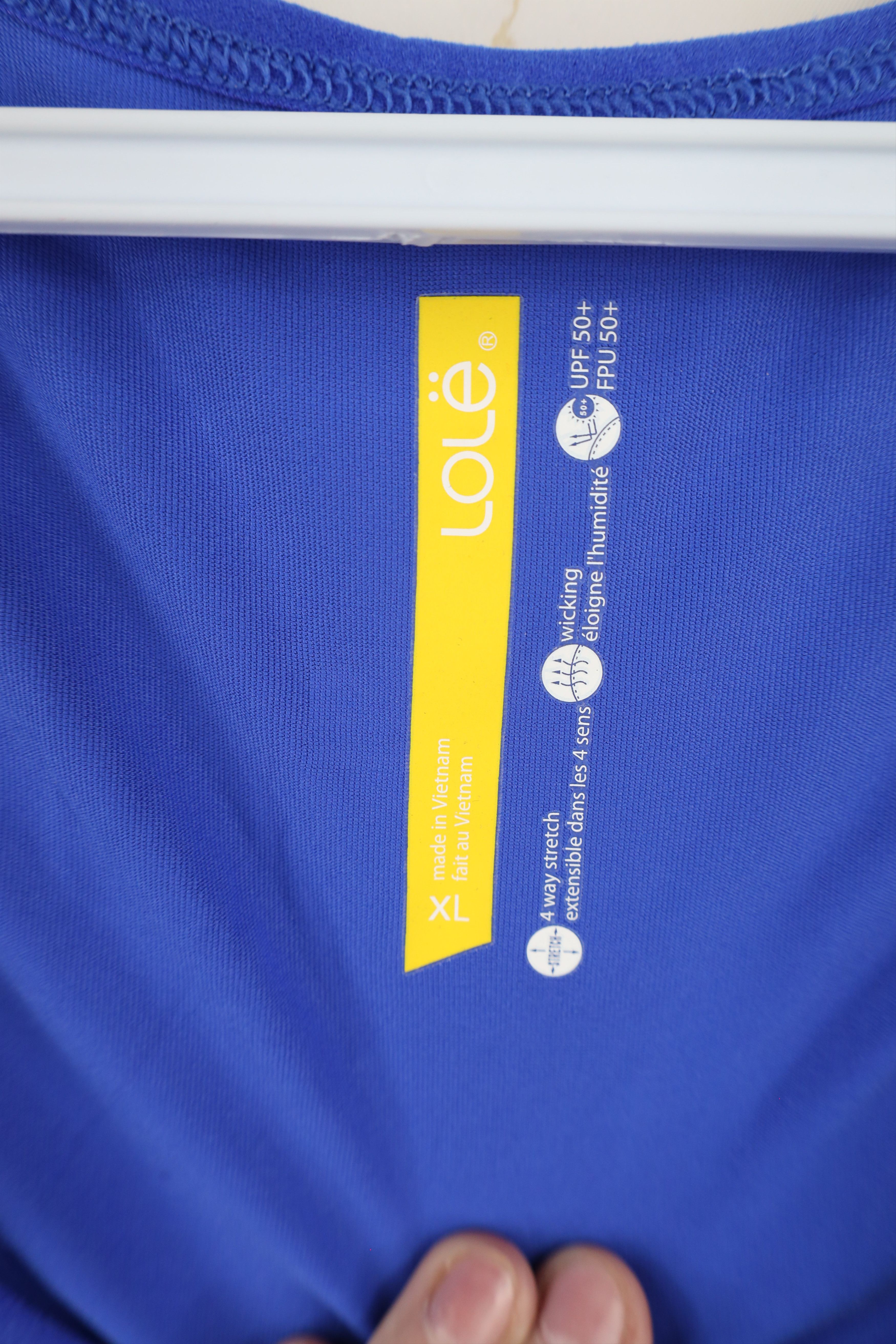 Loewe × Vintage New Lole Cardio Running Jogging Yoga Gym Top T-Shirt Blue Size XL / US 12-14 / IT 48-50 - 5 Thumbnail