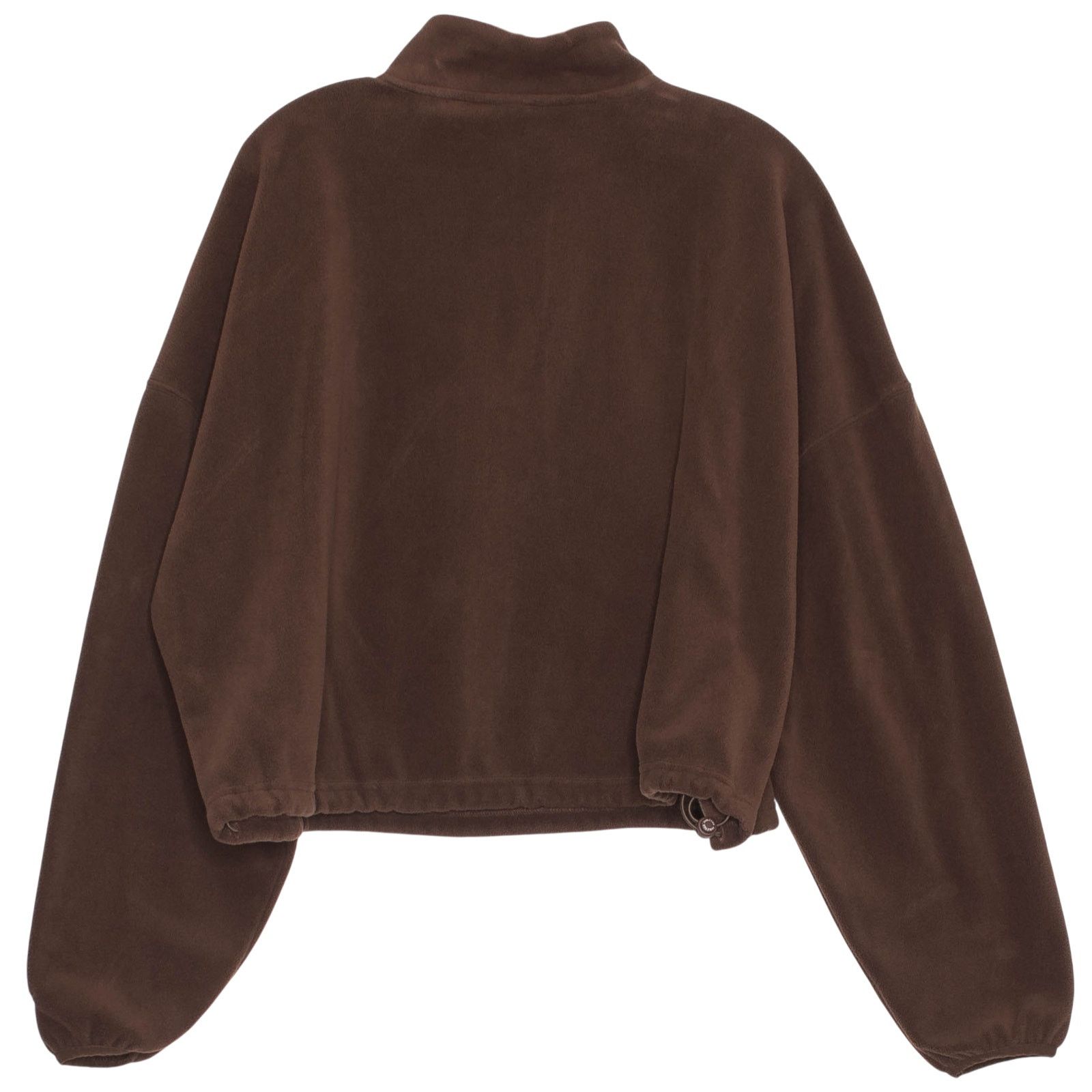 Fabletics Fabletics Rayne Polar Fleece 1/4 Zip Brown XL Oversized Cozy Size XL / US 12-14 / IT 48-50 - 3 Thumbnail
