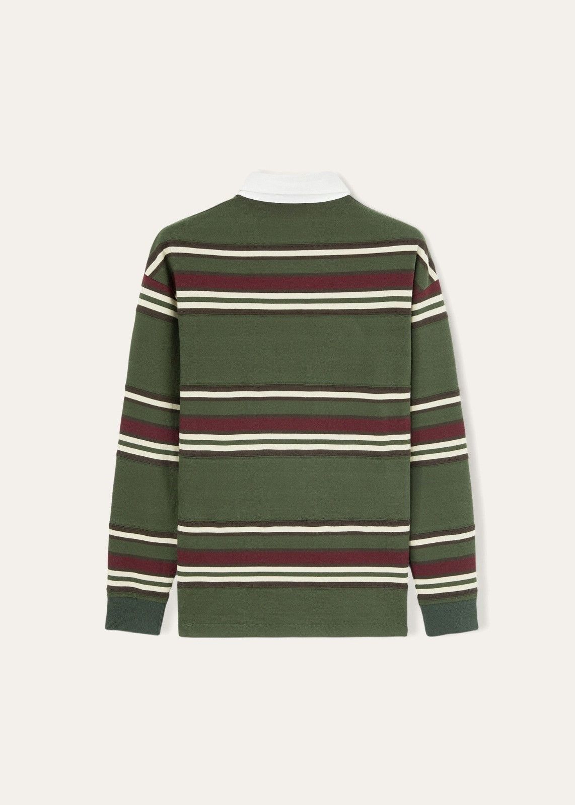 Loro Piana o1srvl11e1224 Fleece Jersey Stripes Polo Shirt Size US S / EU 44-46 / 1 - 2 Thumbnail