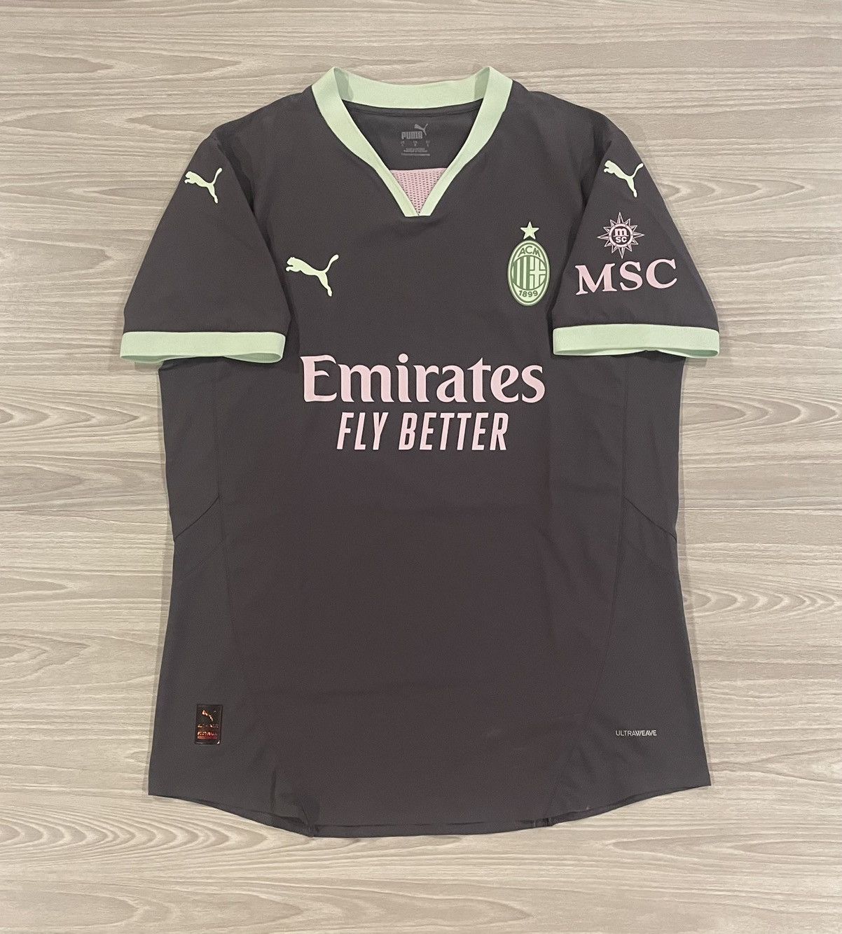 Puma Puma 2024/25 AC Milan 125 Year Anniversary Jersey Mens Large Size US L / EU 52-54 / 3 - 1 Thumbnail