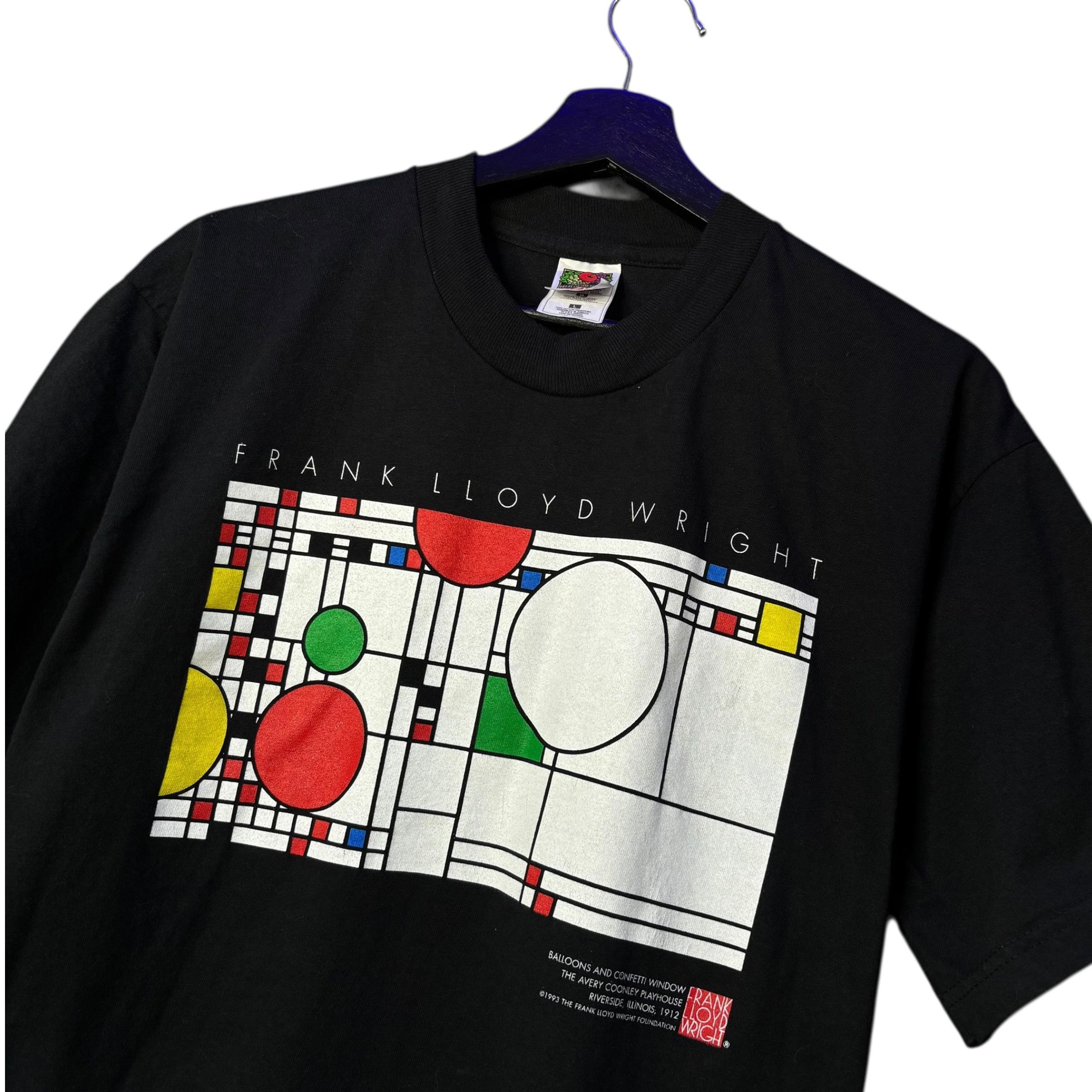 Fruit Of The Loom Frank Lloyd Wright Foundation,Balloons & Geometry Window Size US L / EU 52-54 / 3 - 2 Thumbnail